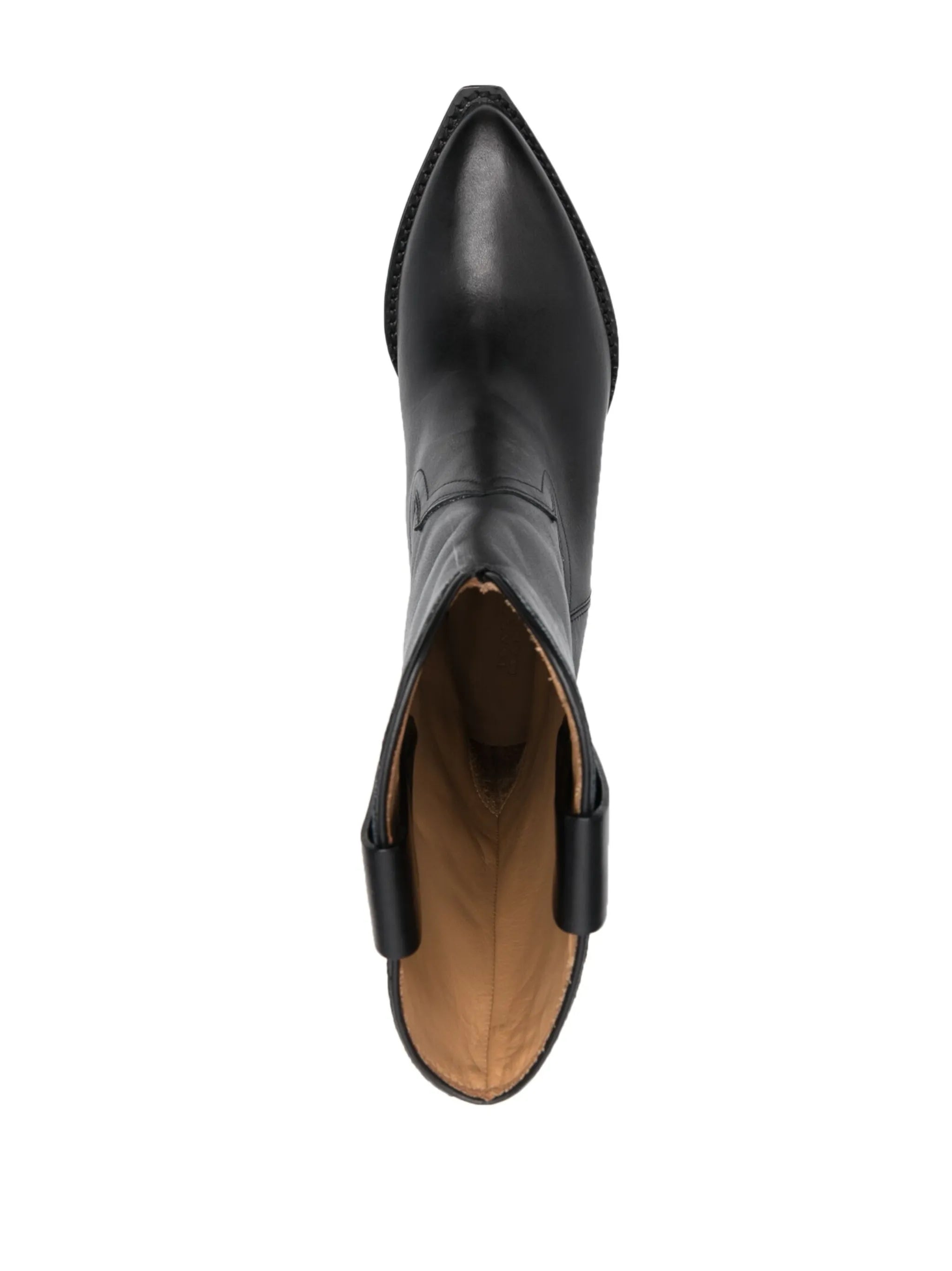 Dahope 50mm leather cowboy boots
