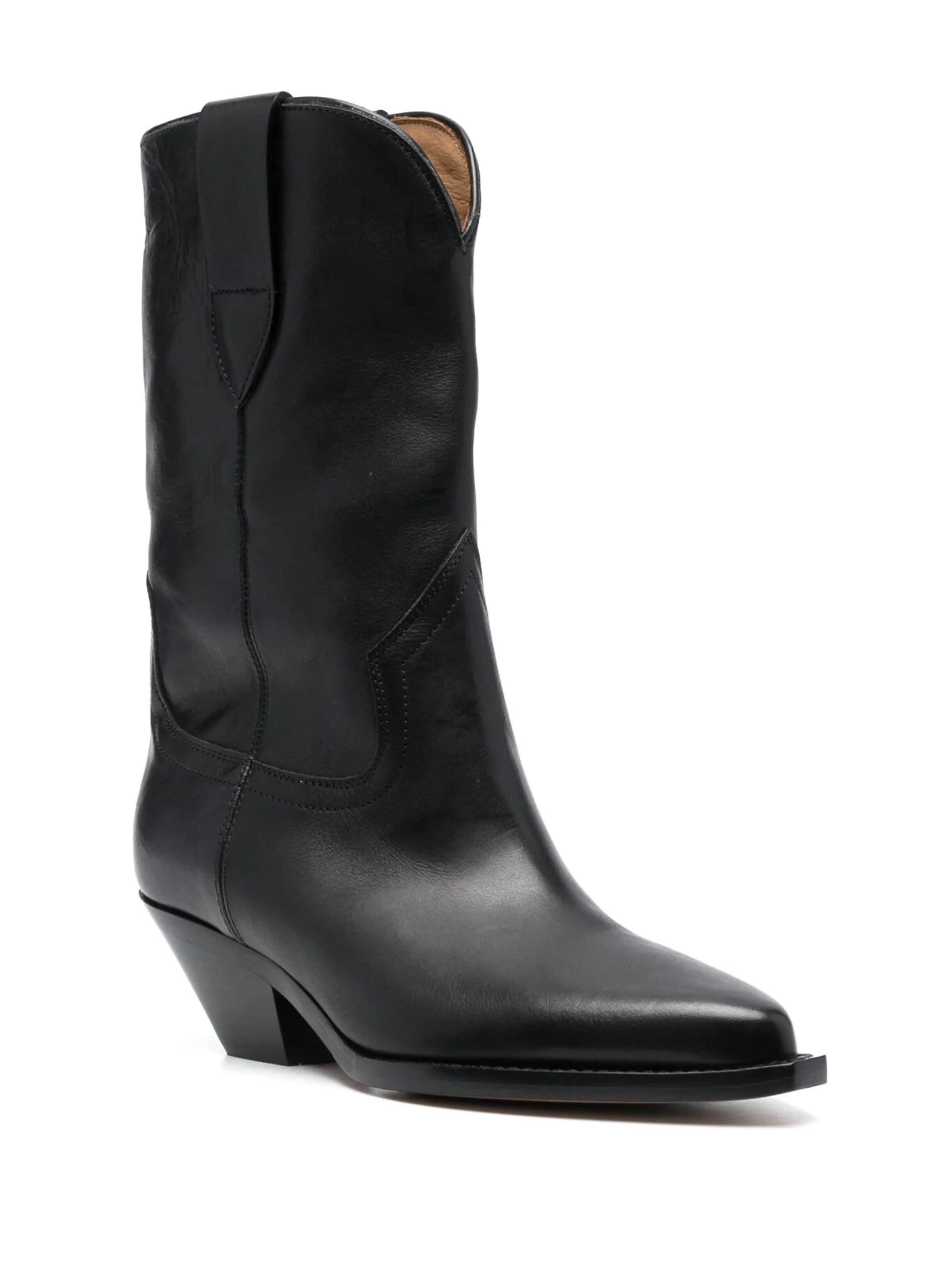 Dahope 50mm leather cowboy boots