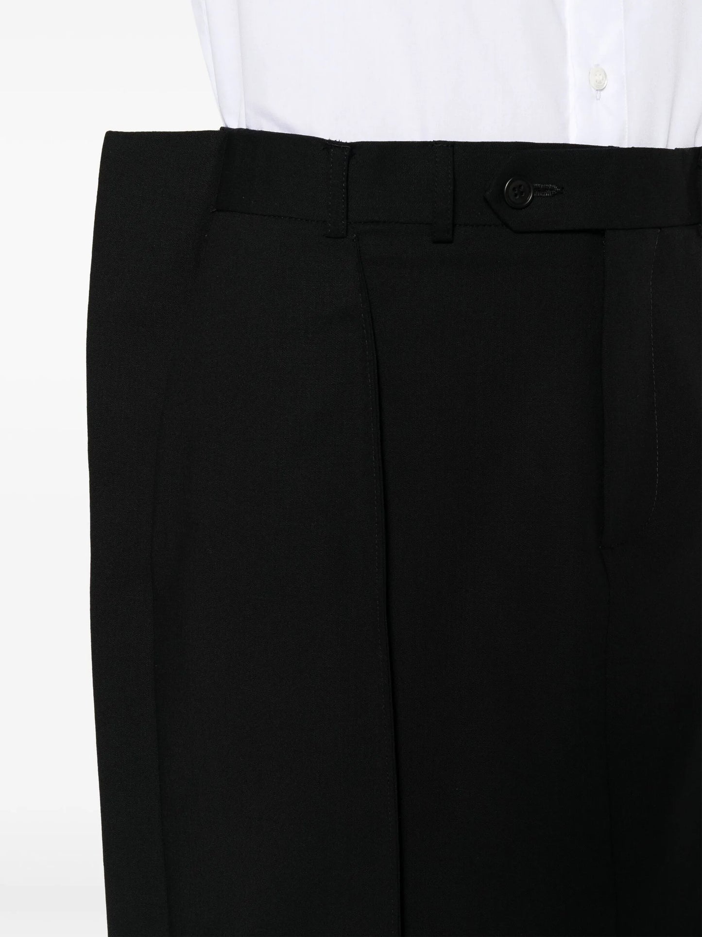 wool maxi skirt