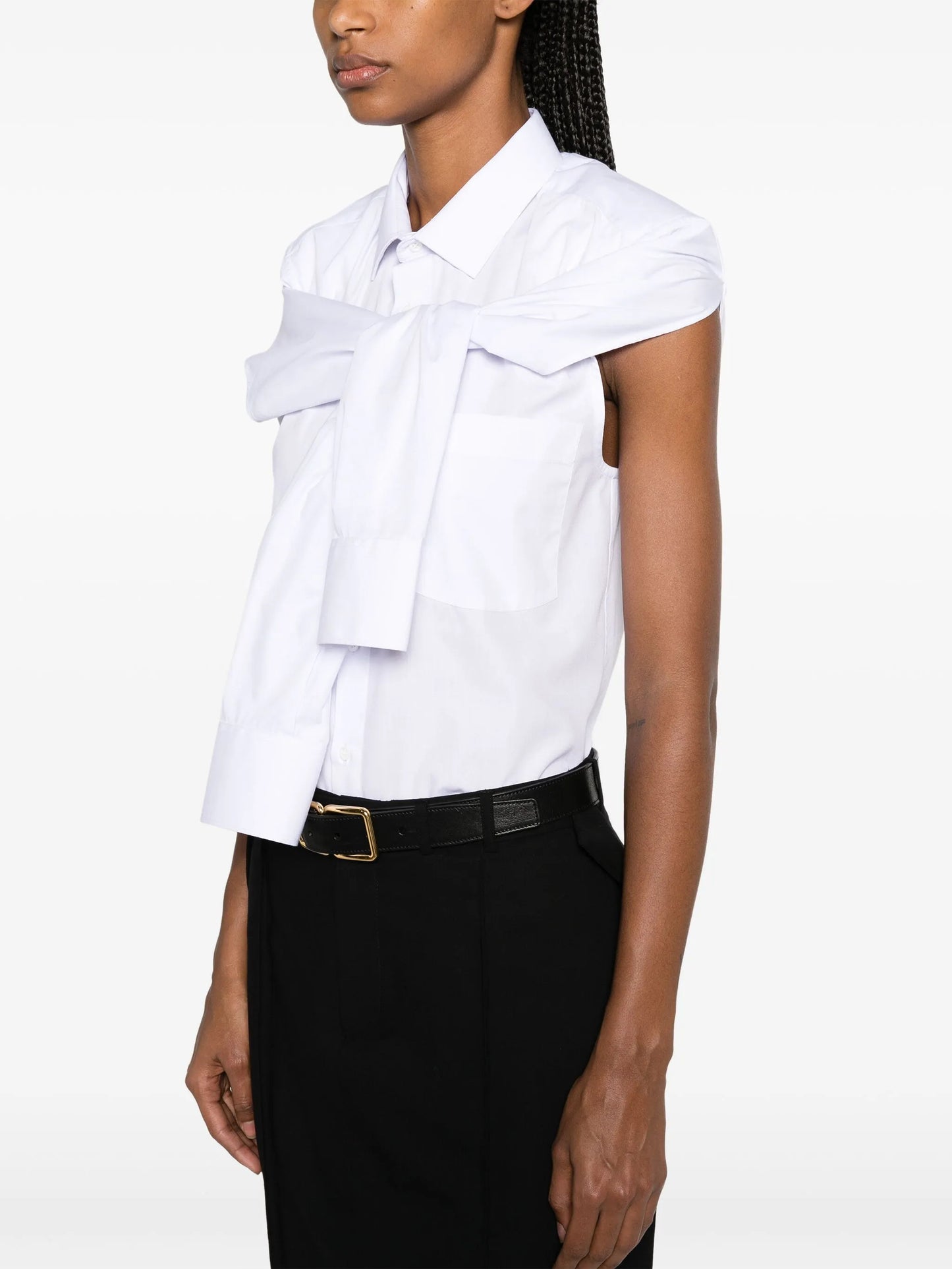 split-sleeve shirt