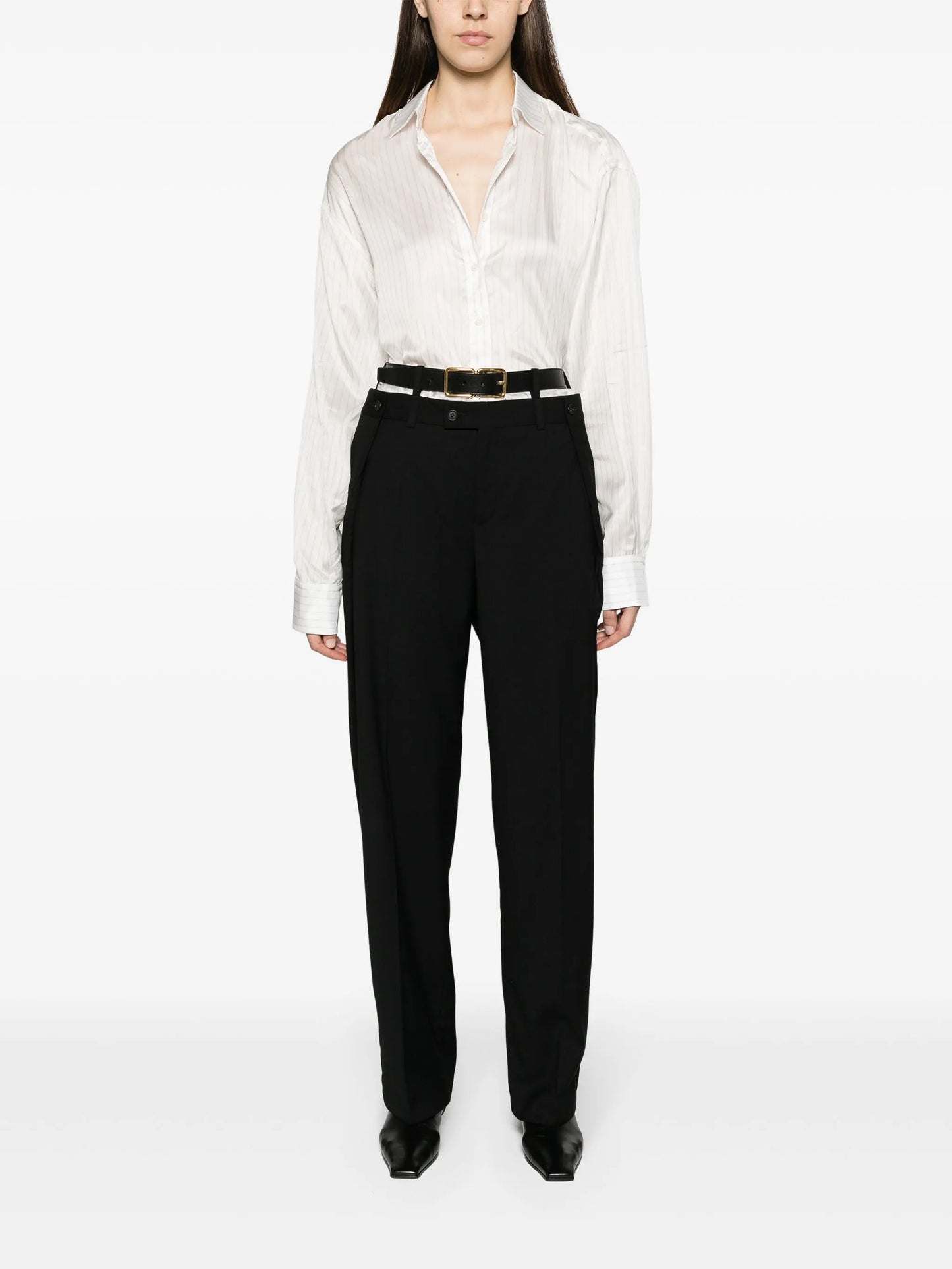 Lining pinstripe shirt