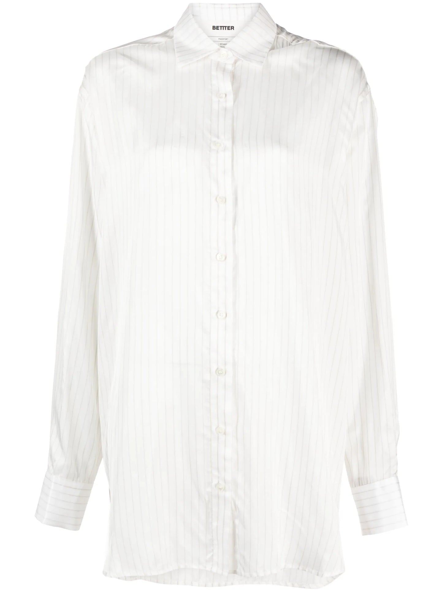 Lining pinstripe shirt
