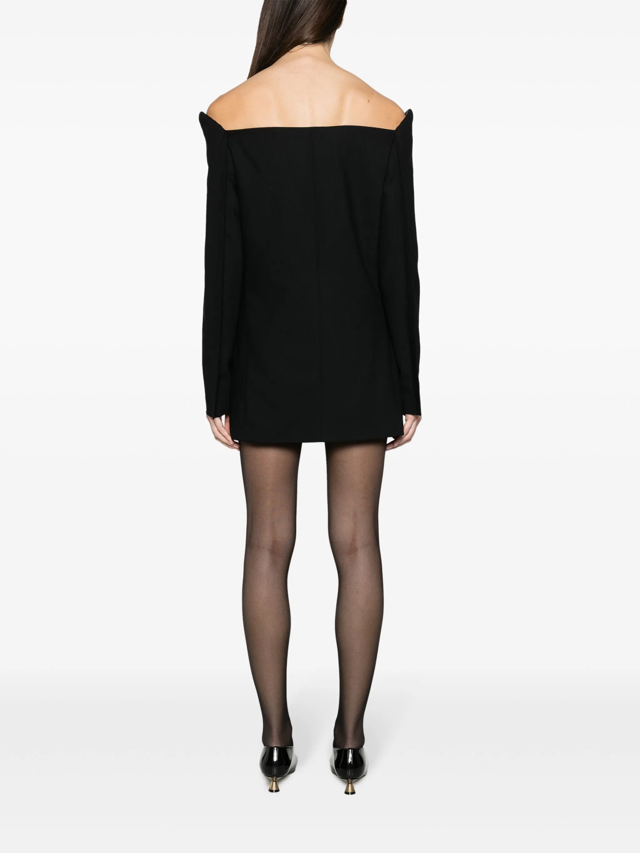 Blazer wool minidress
