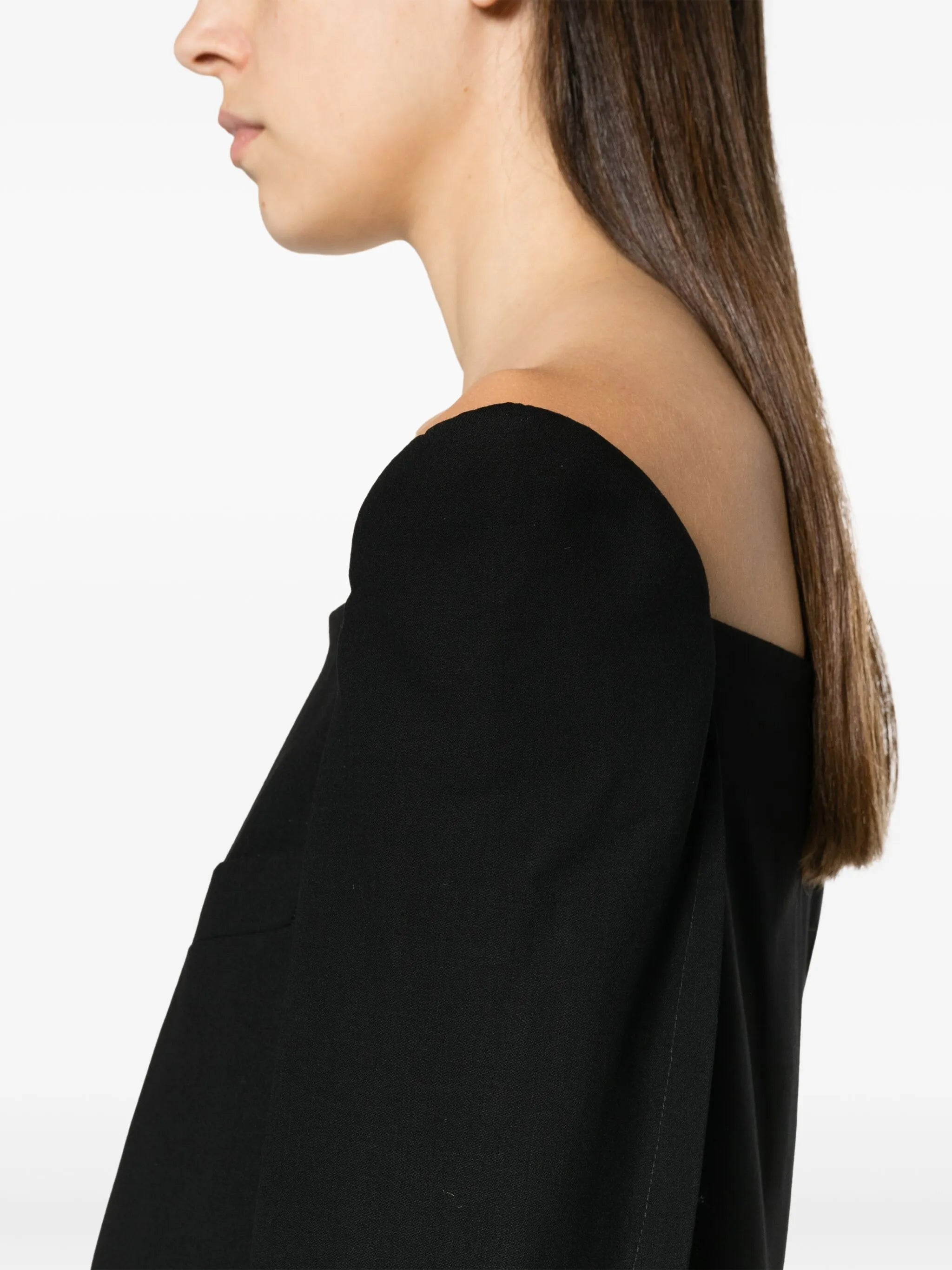 Blazer wool minidress