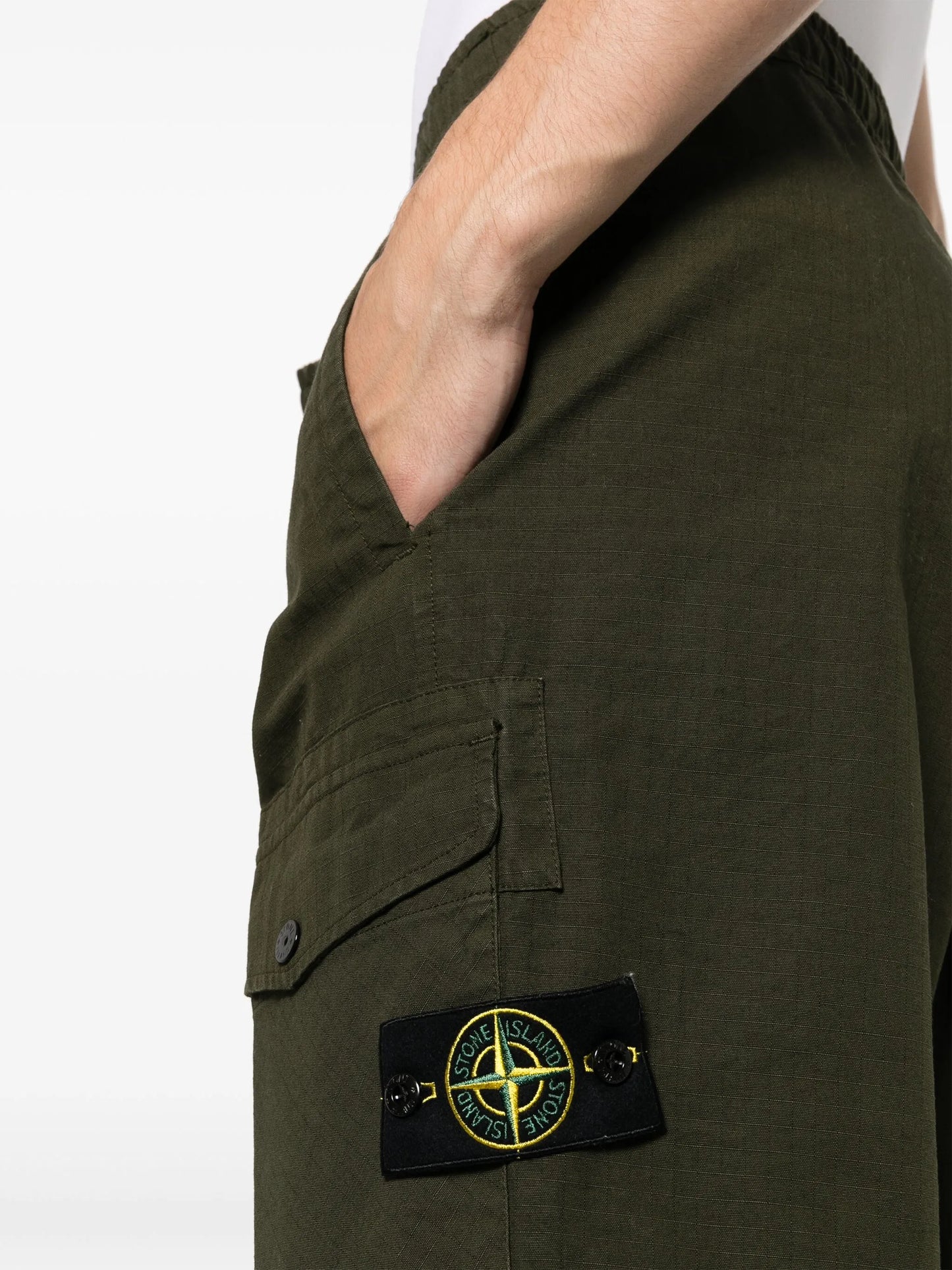 tapered ripstop cargo trousers
