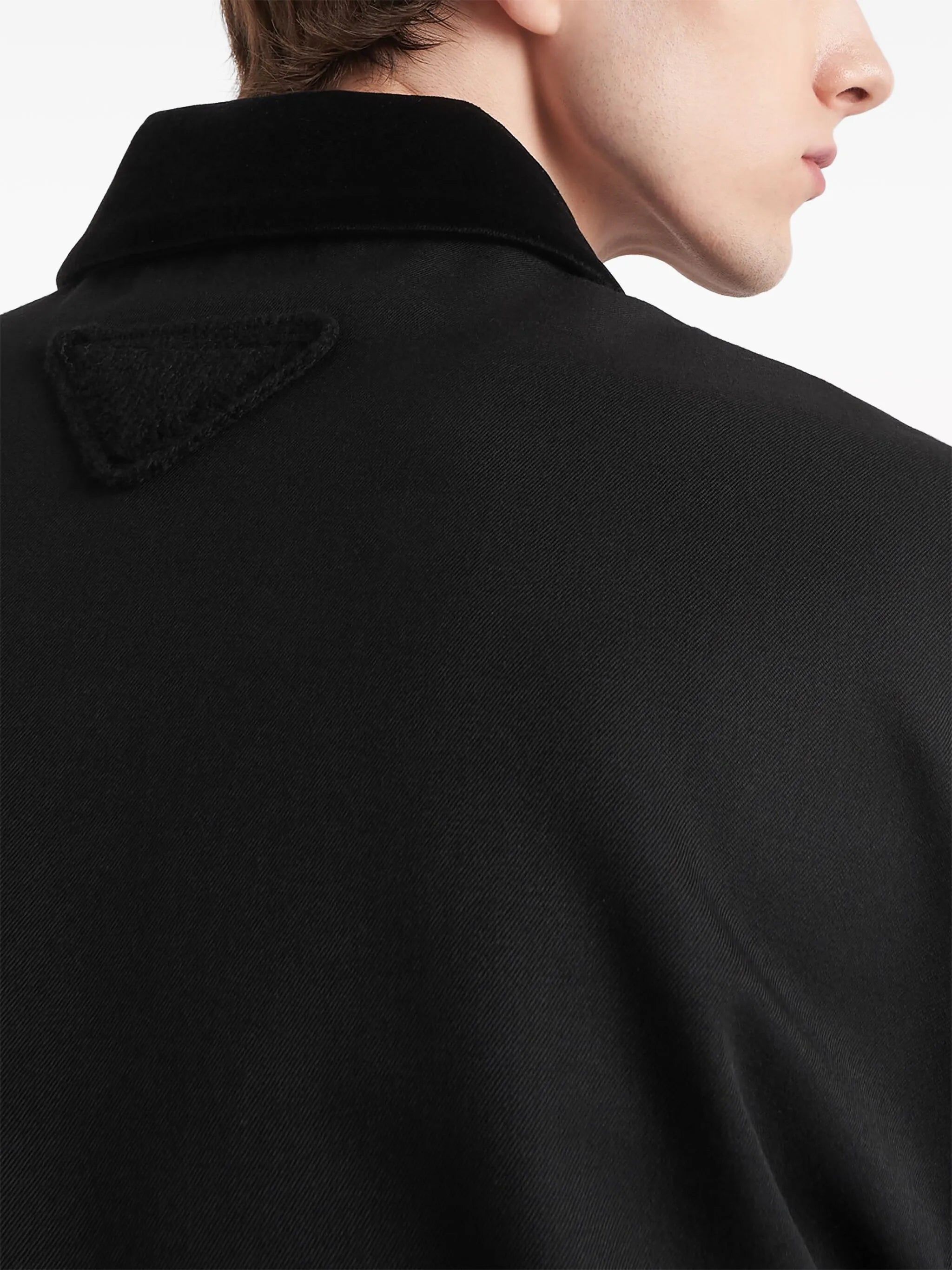 wool blouson jacket