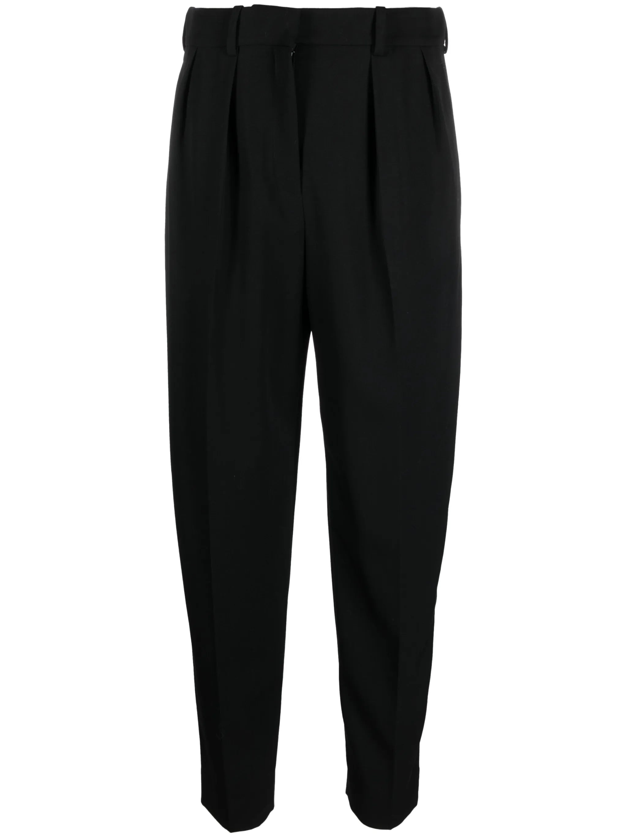 Corby pleated wool tailored trousers