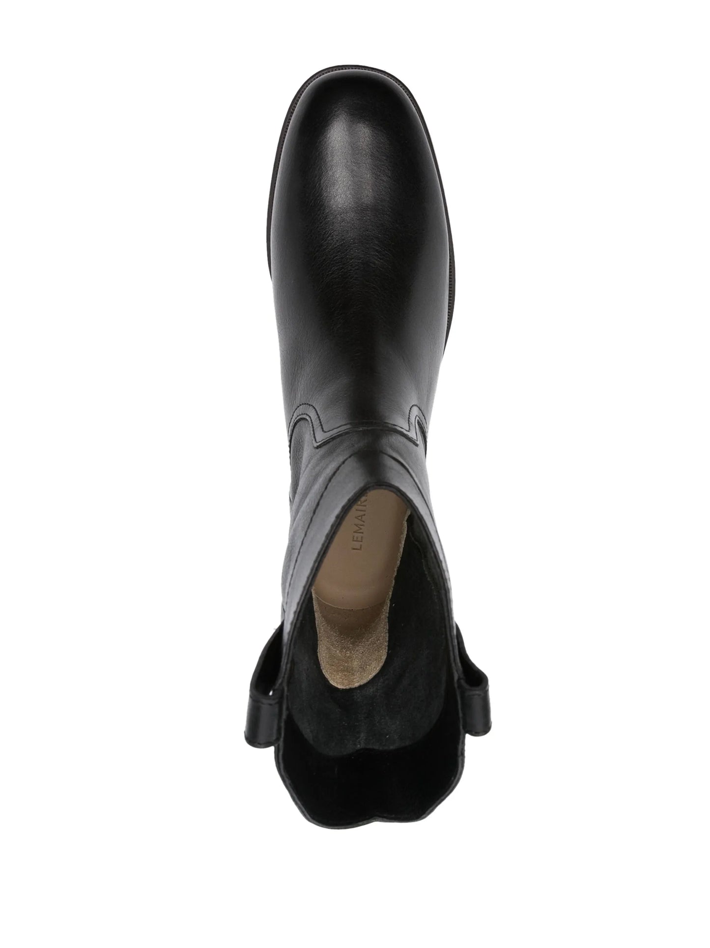 Western-style leather boots
