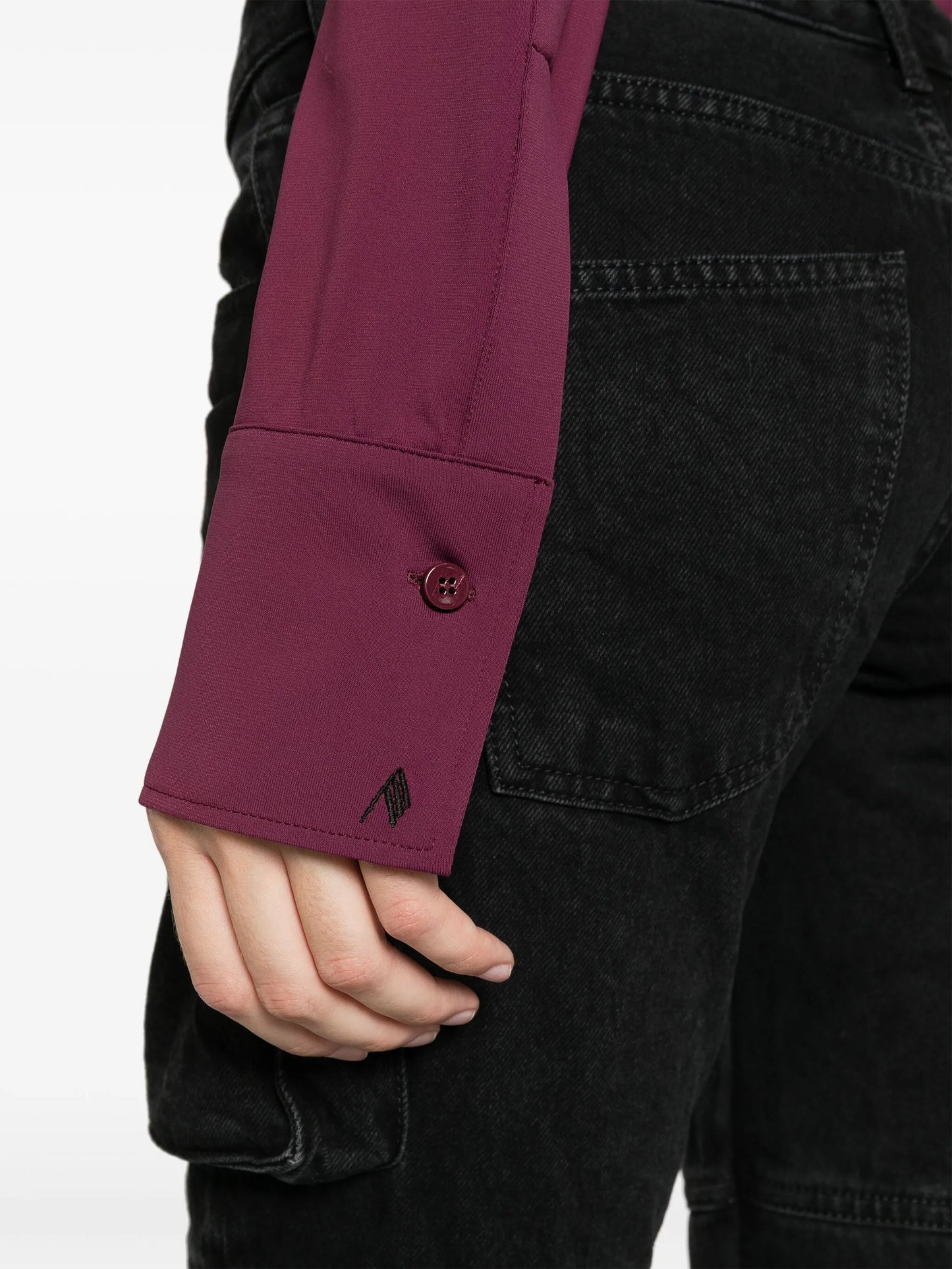 Elton concealed-fastening shirt