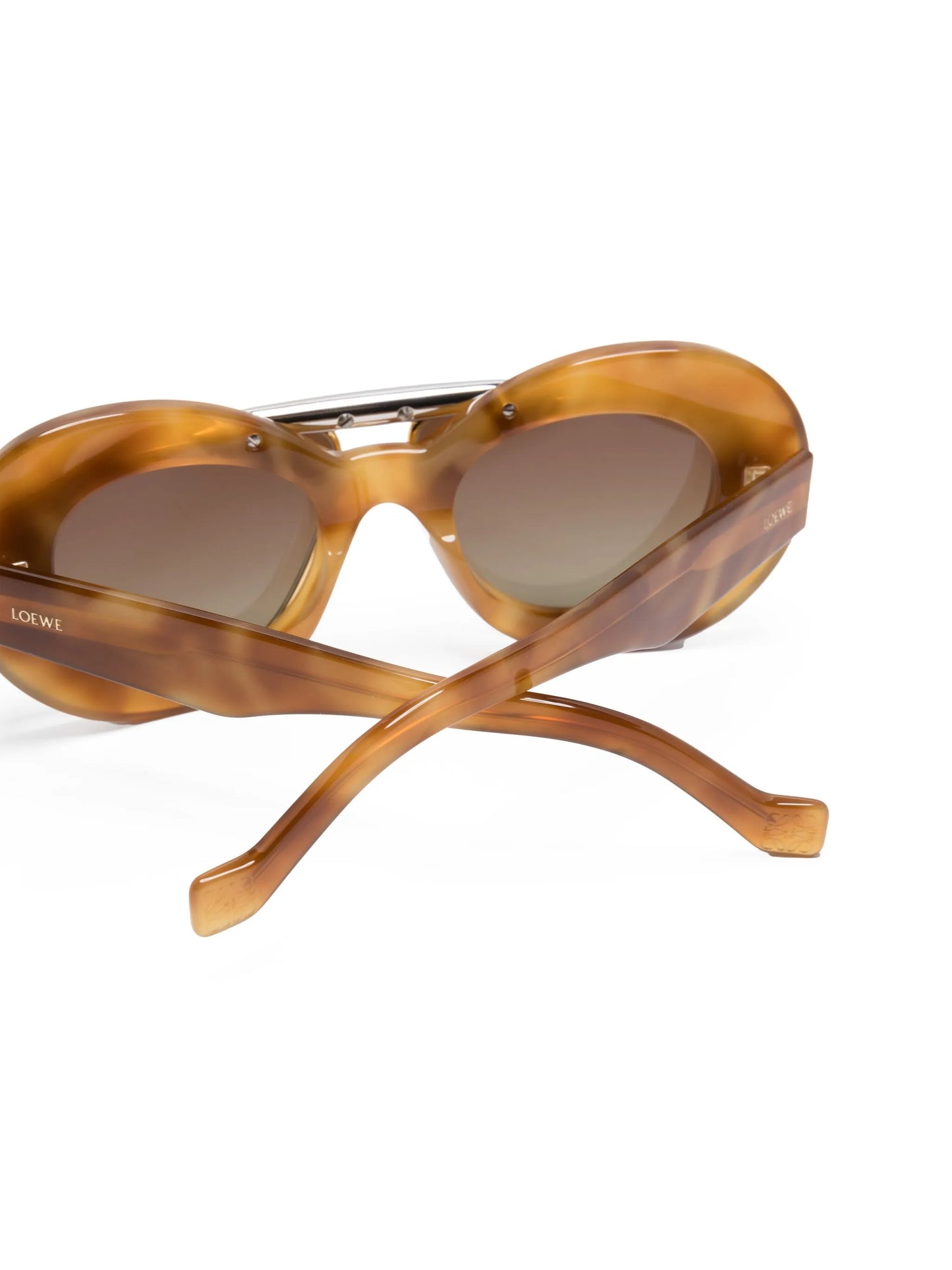 double-frame pilot-frame sunglasses