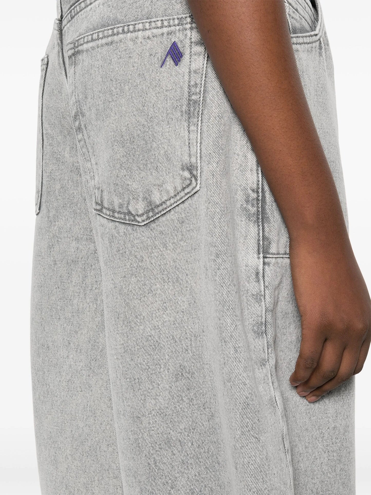 Effie high-waist wide-leg jeans