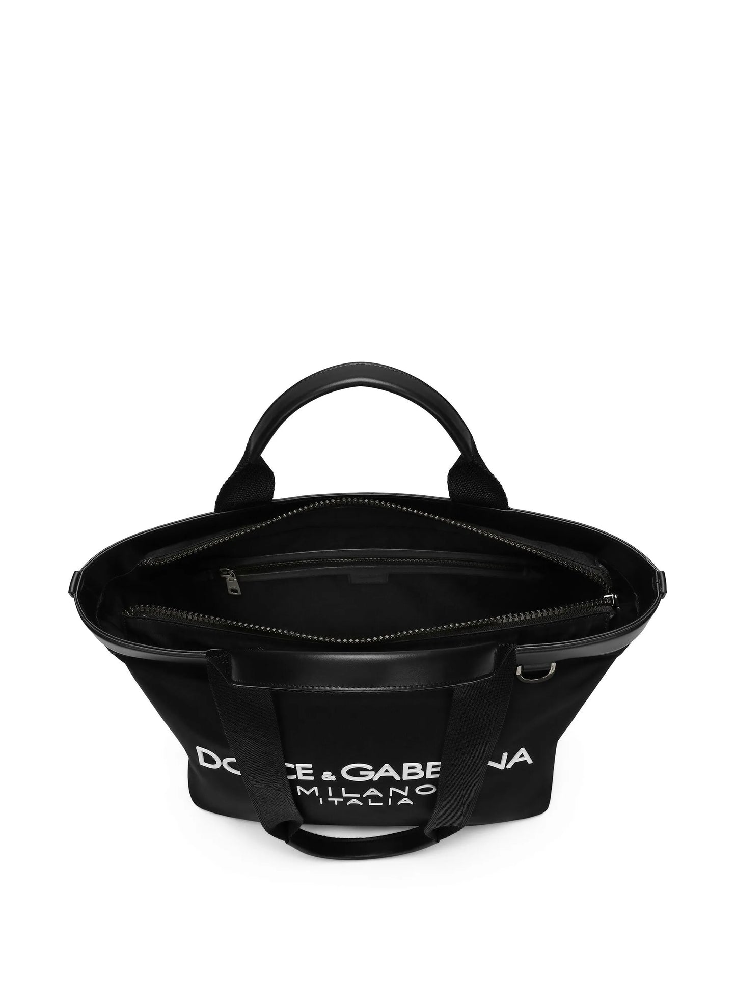 Shopping logo-print tote bag