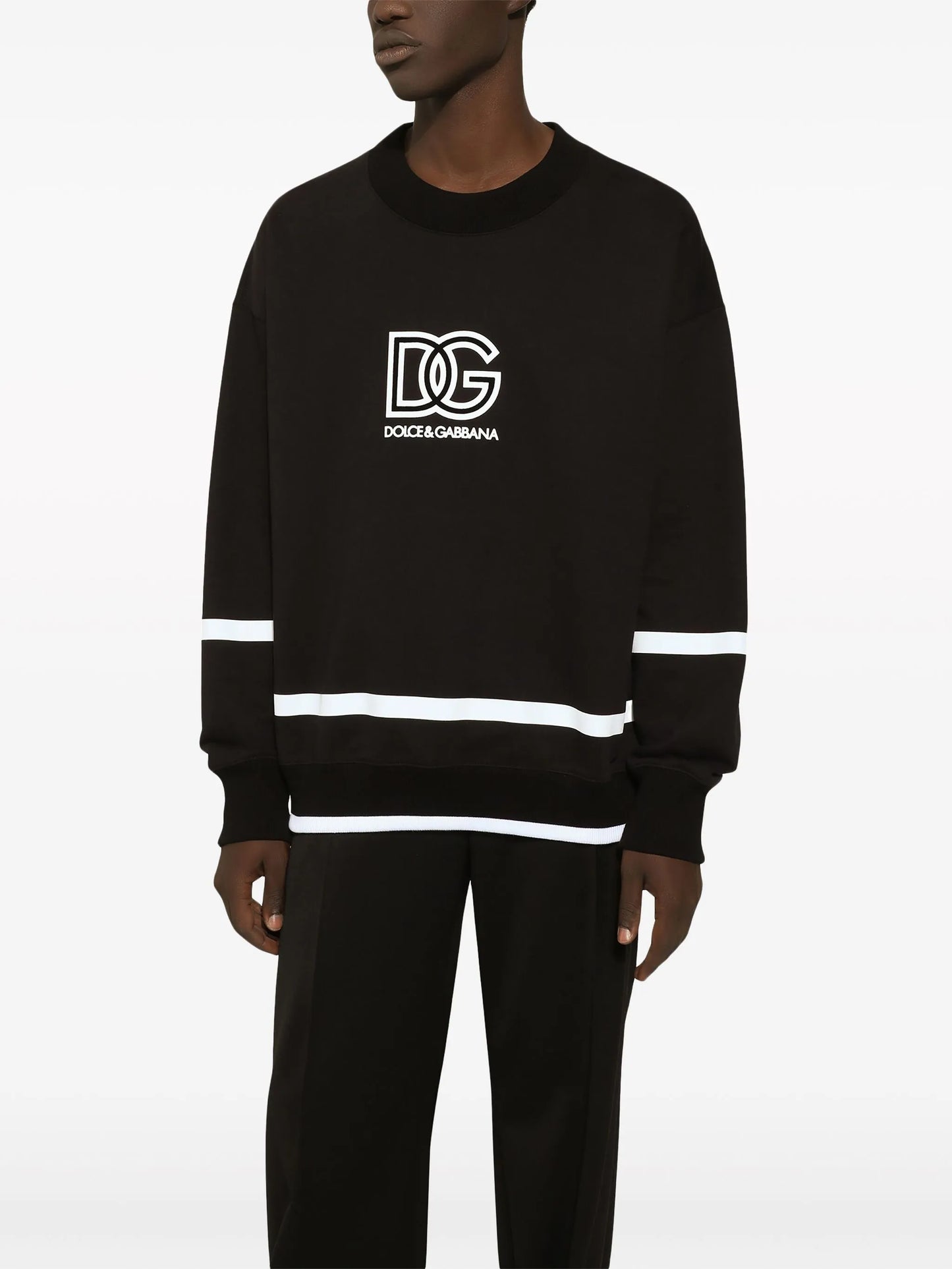 logo-print cotton sweatshirt