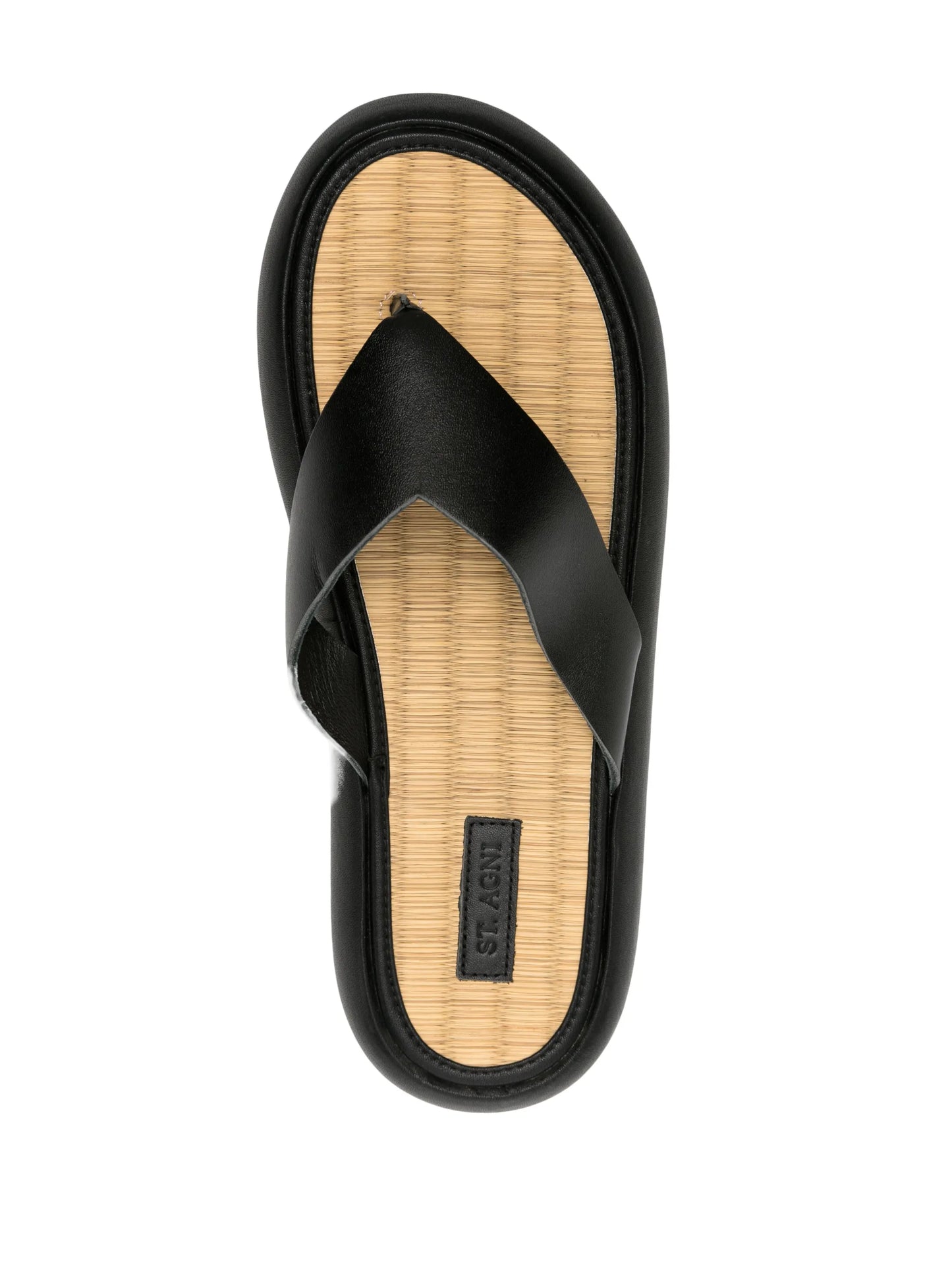 Tatami leather thong sandals