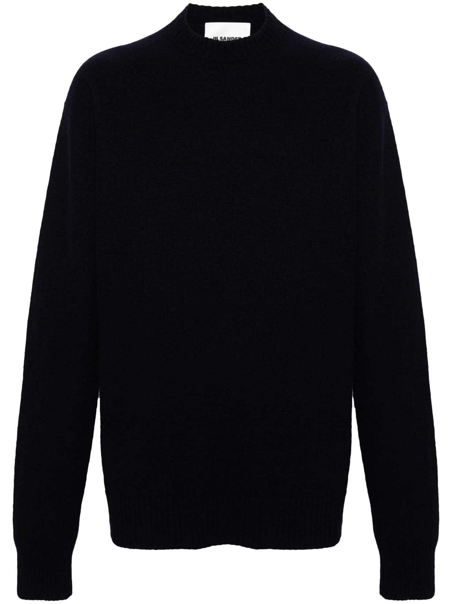 crew-neck wool jumper