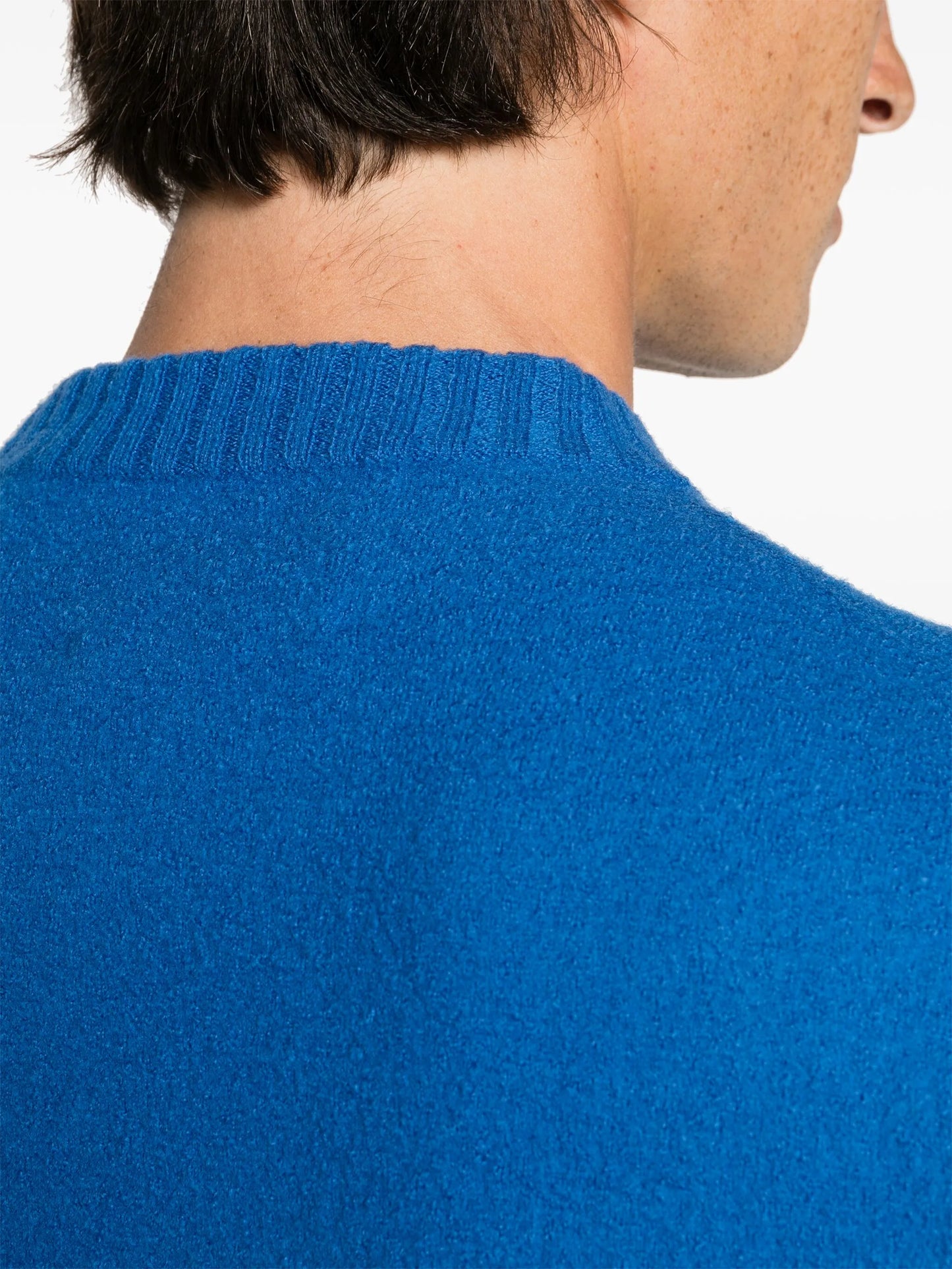 crew-neck wool jumper