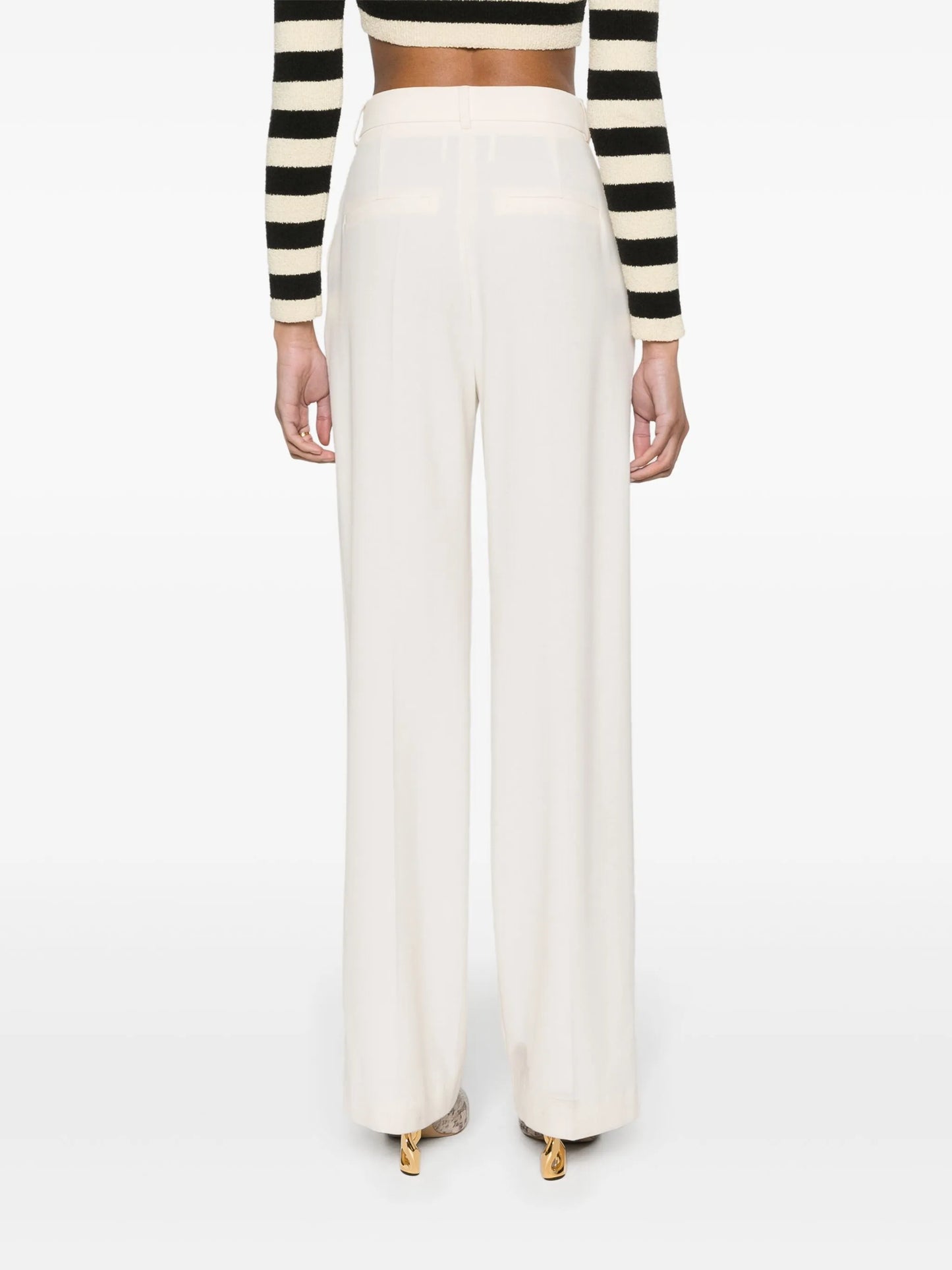 Lanai high-waist wide-leg trousers