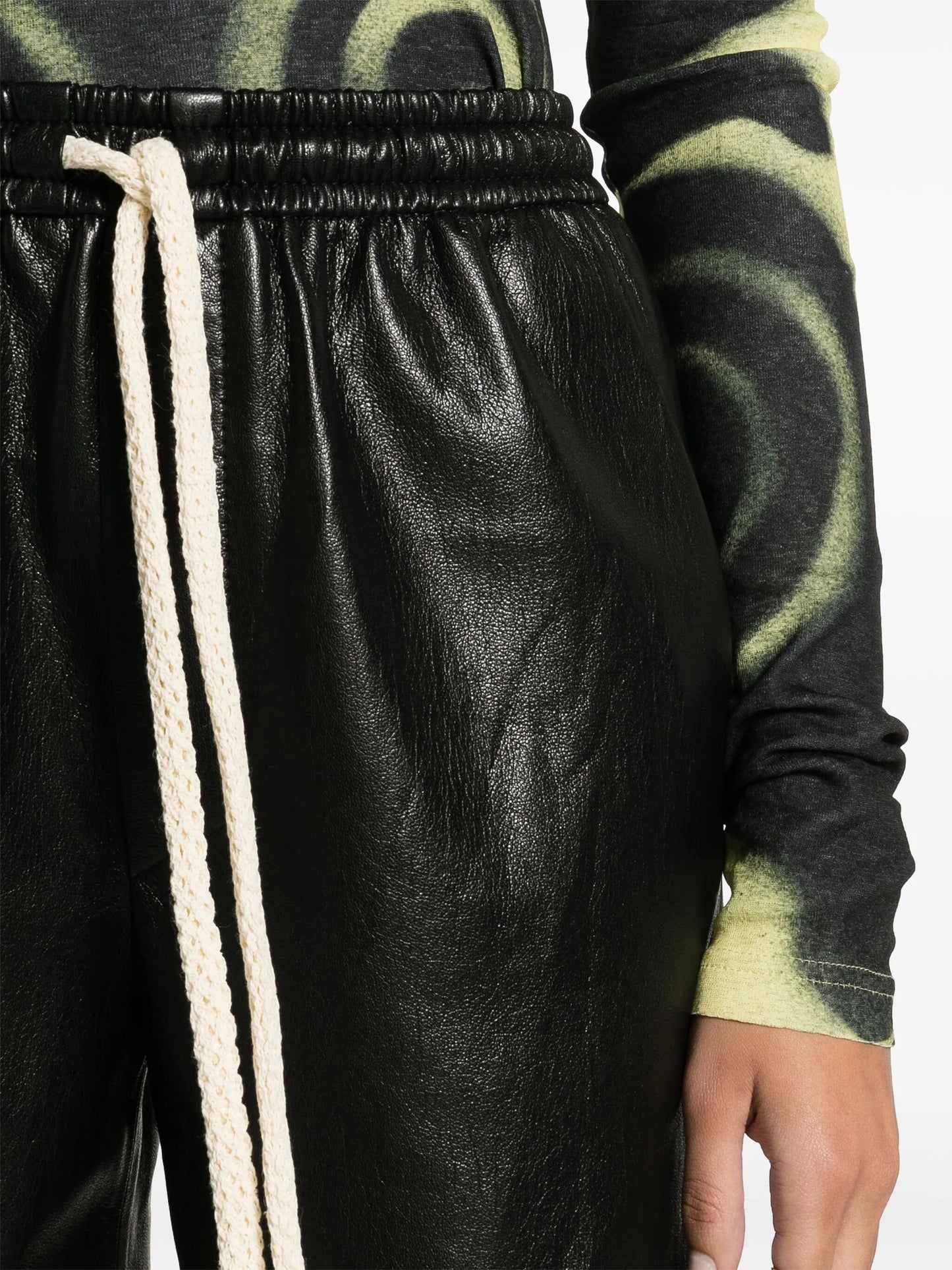 Maurine drawstring-waistband shorts
