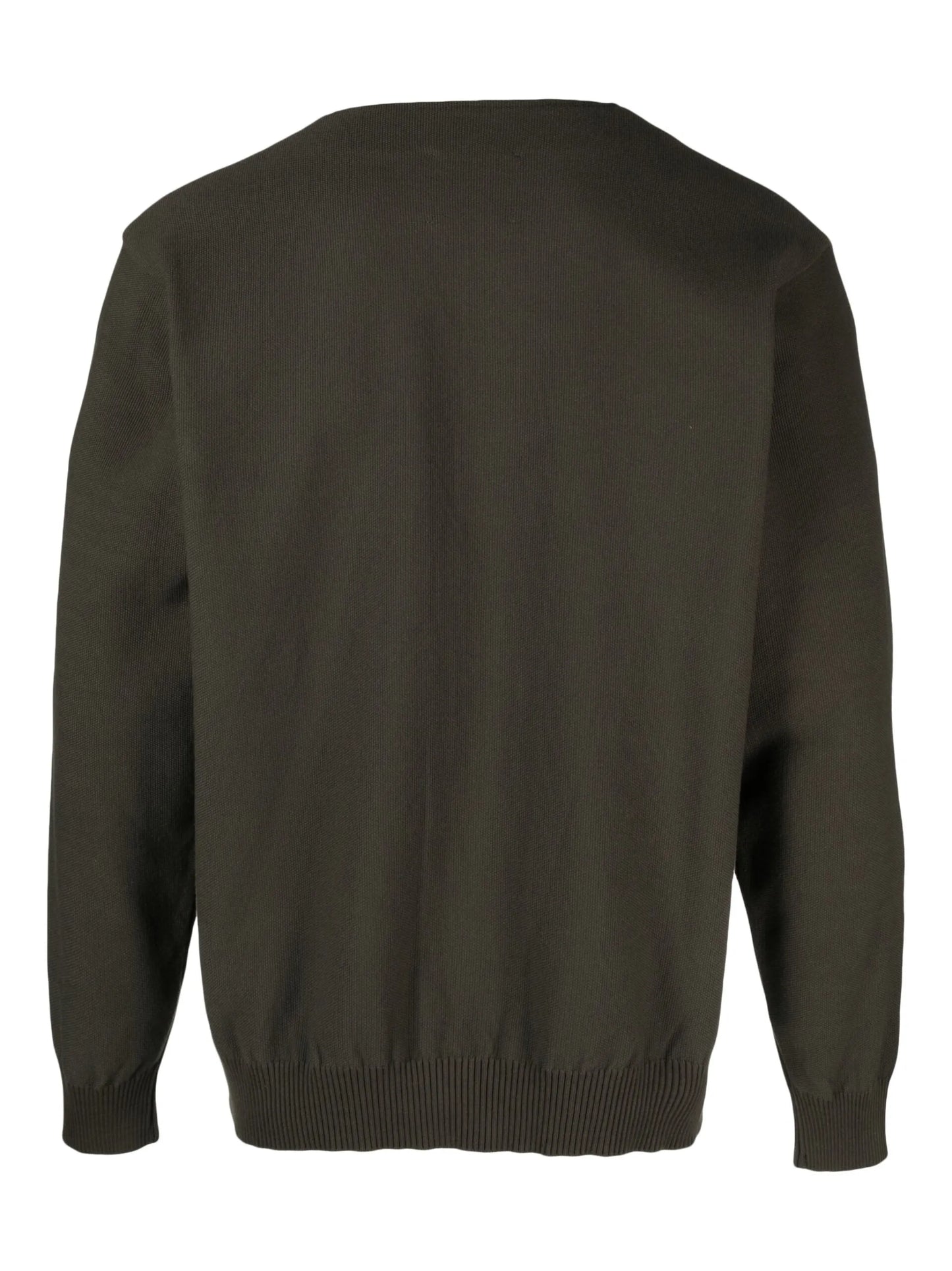CoPe ribbed-knit cotton blend cardigan
