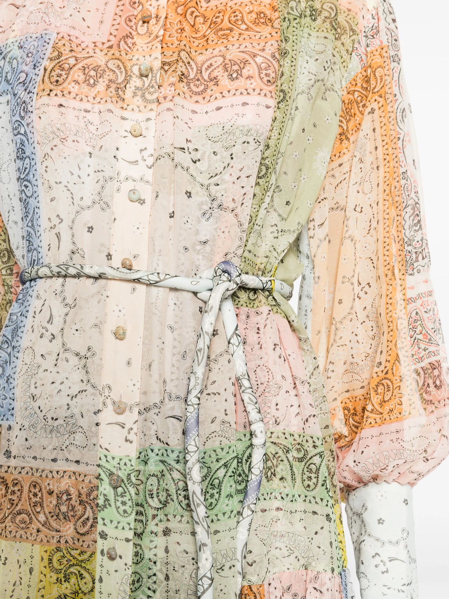 Matchmaker Bandana Patch-print minidress