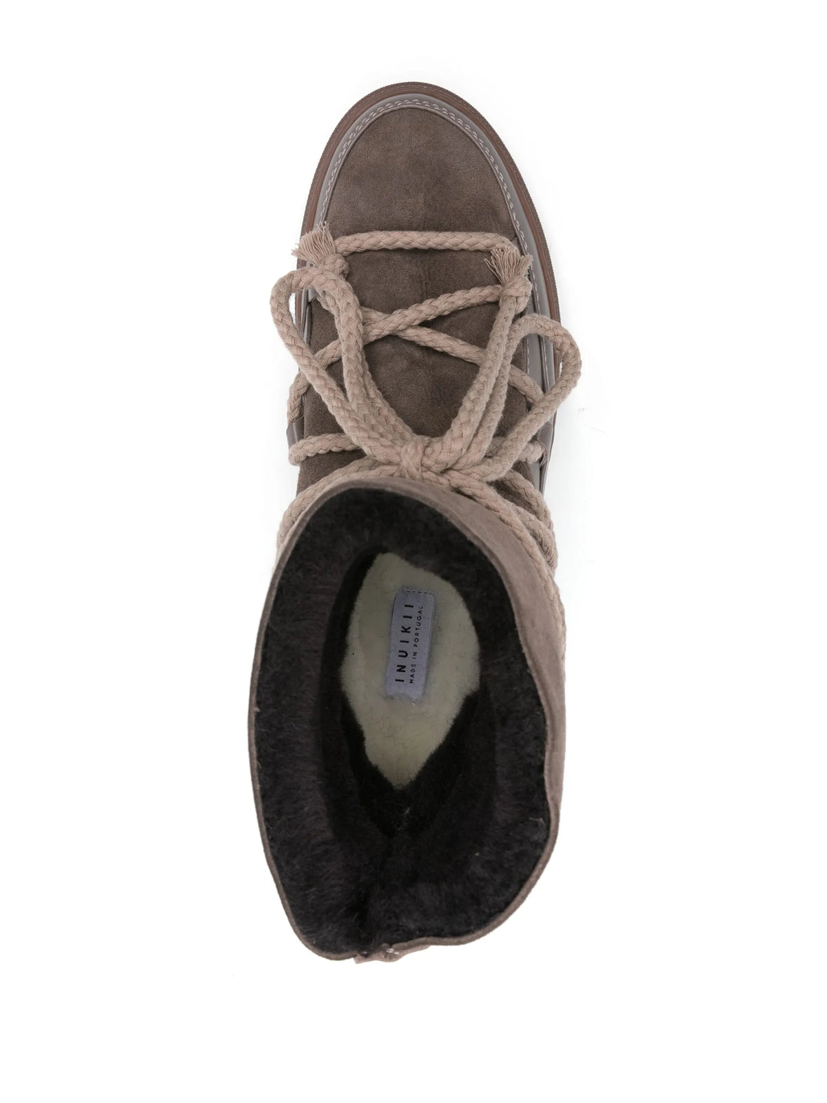 Classic suede lace-up boots