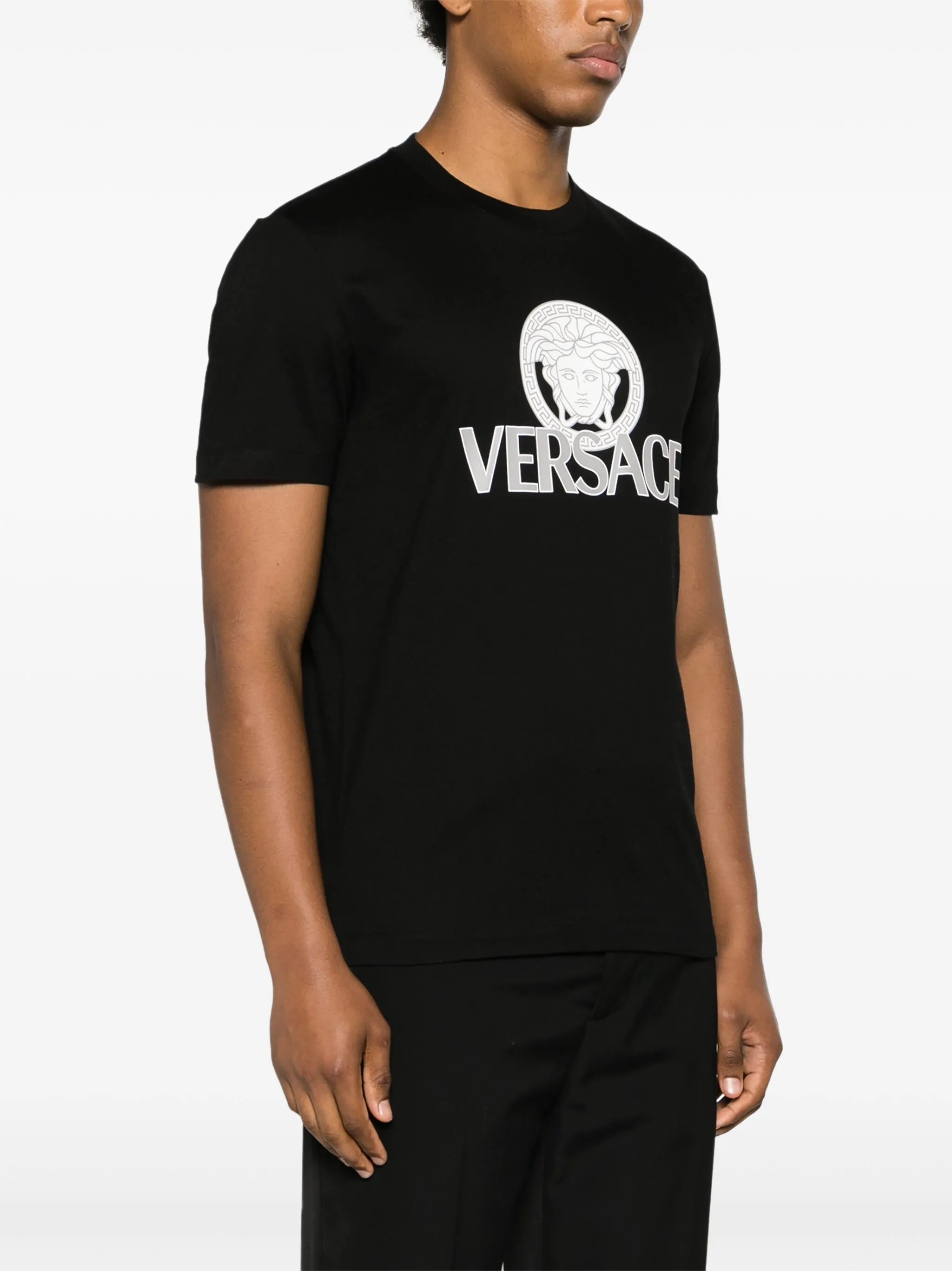 Medusa logo-print T-shirt