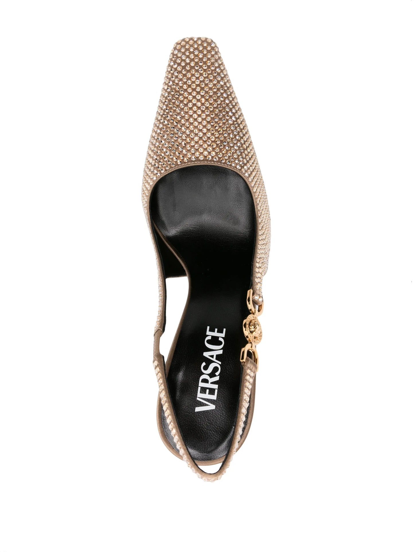 110mm Medusa '95 embellished pumps
