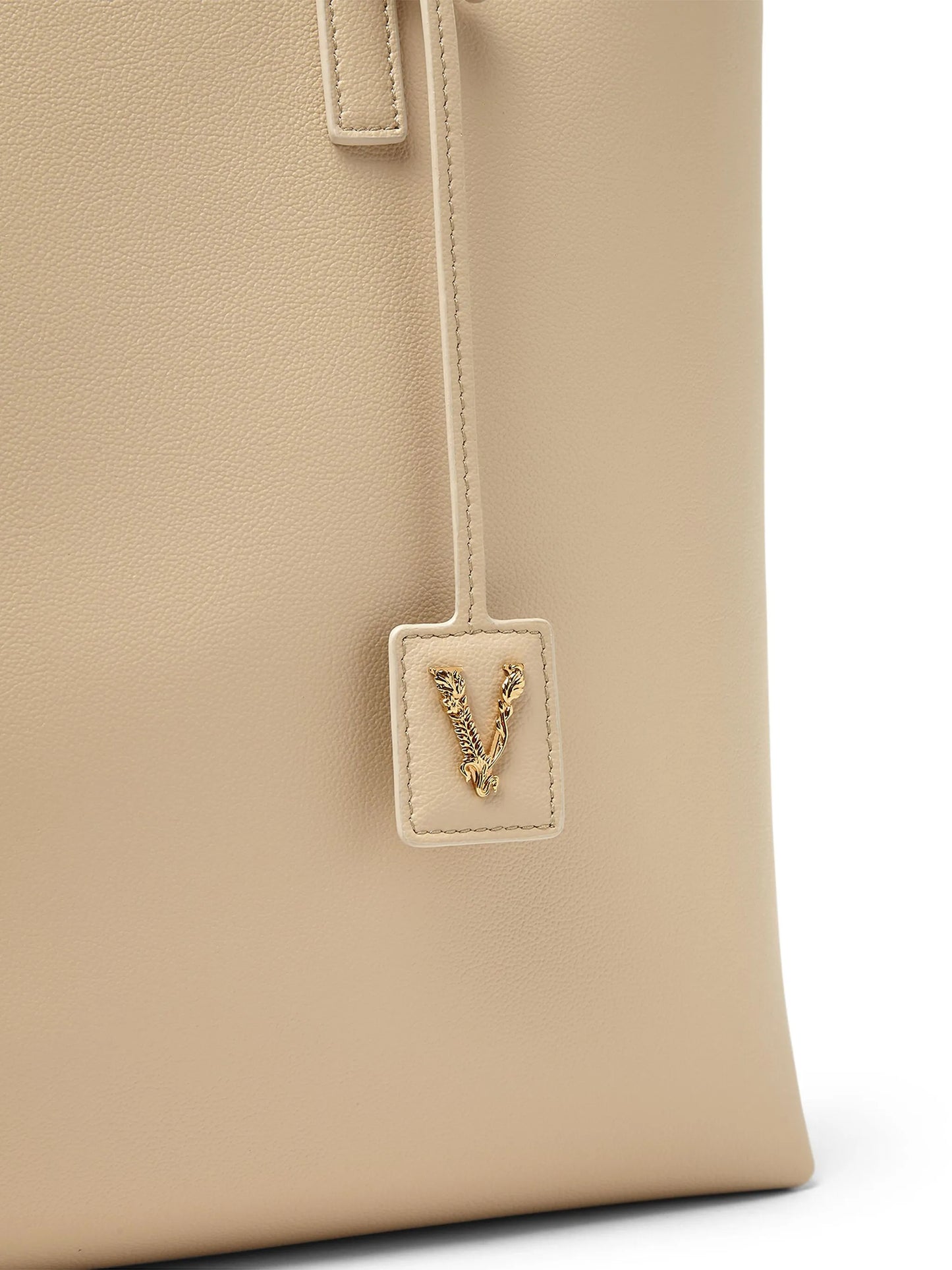 Virtus logo-print tote bag