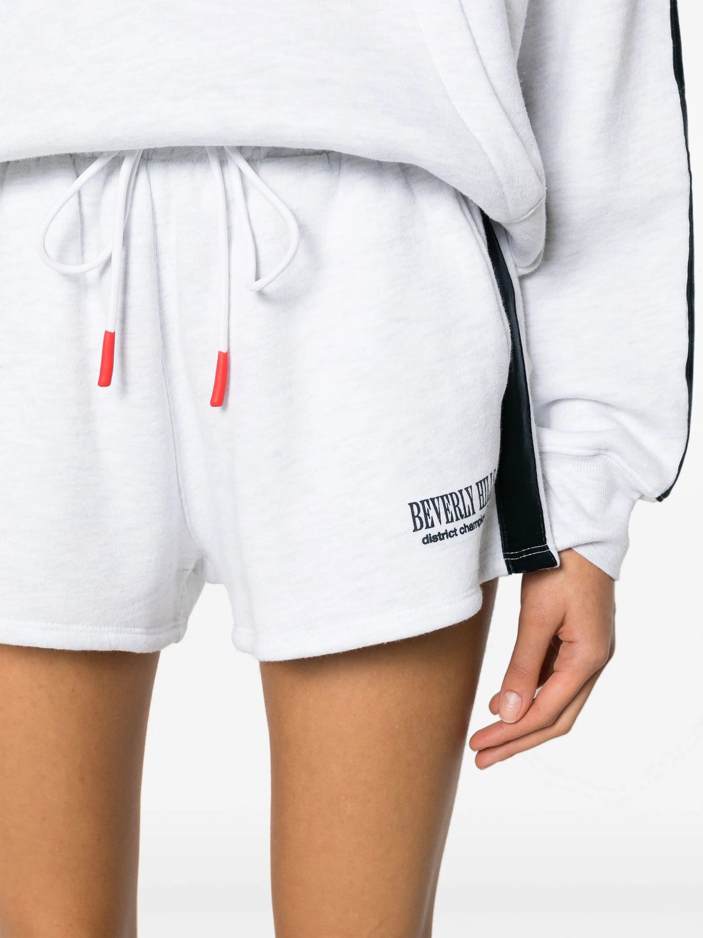 x Browns Spencer stripe-detail track shorts