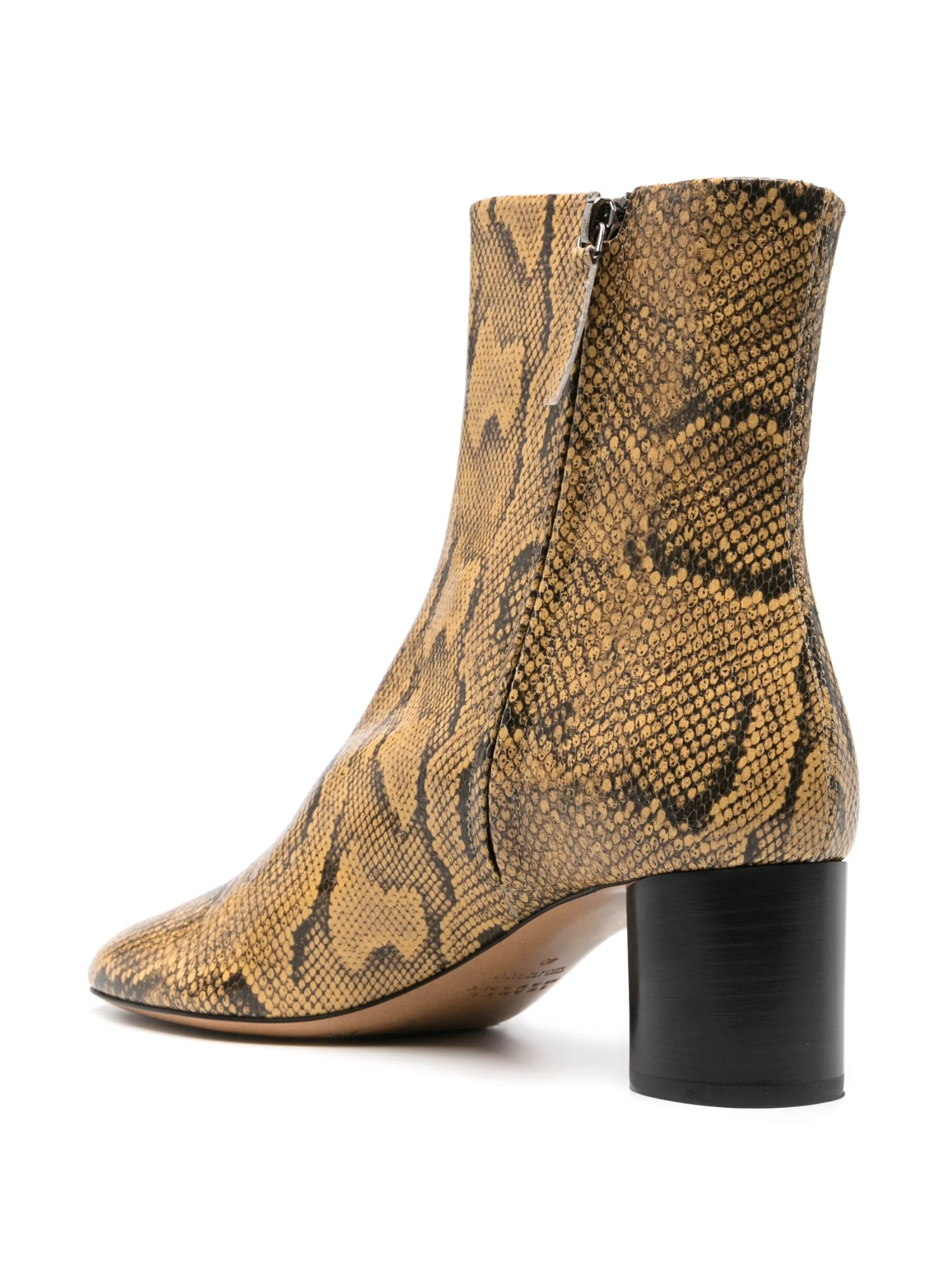 Laeden 50mm leather ankle boots