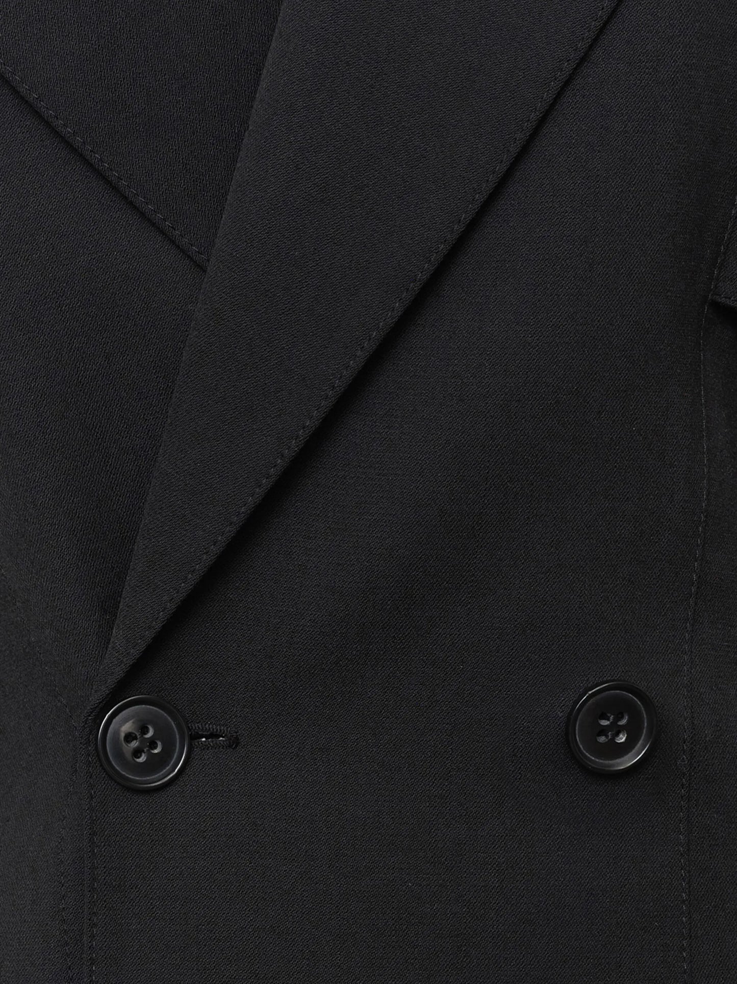 storm-flap double-breasted blazer