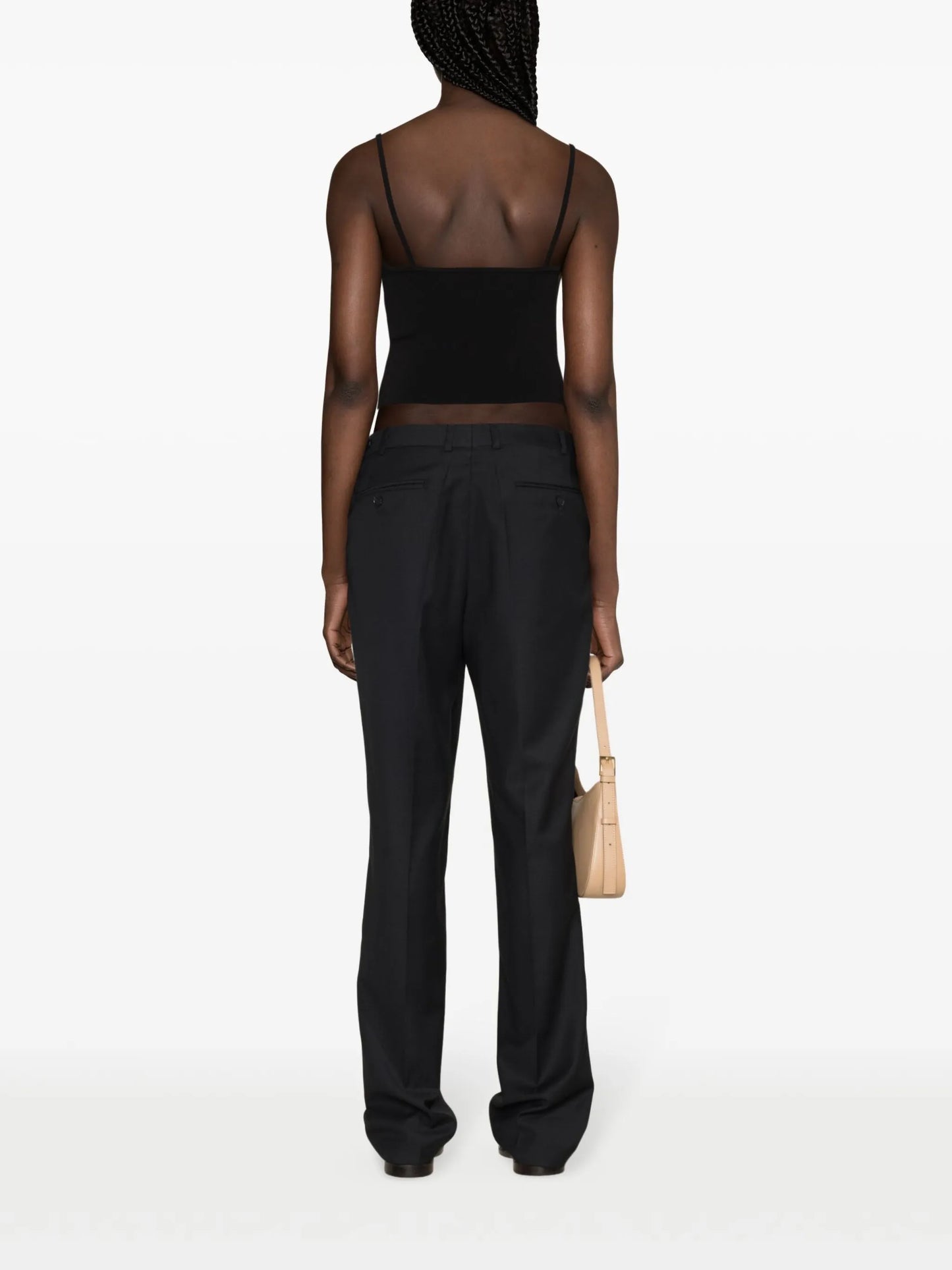 square-neck tank top