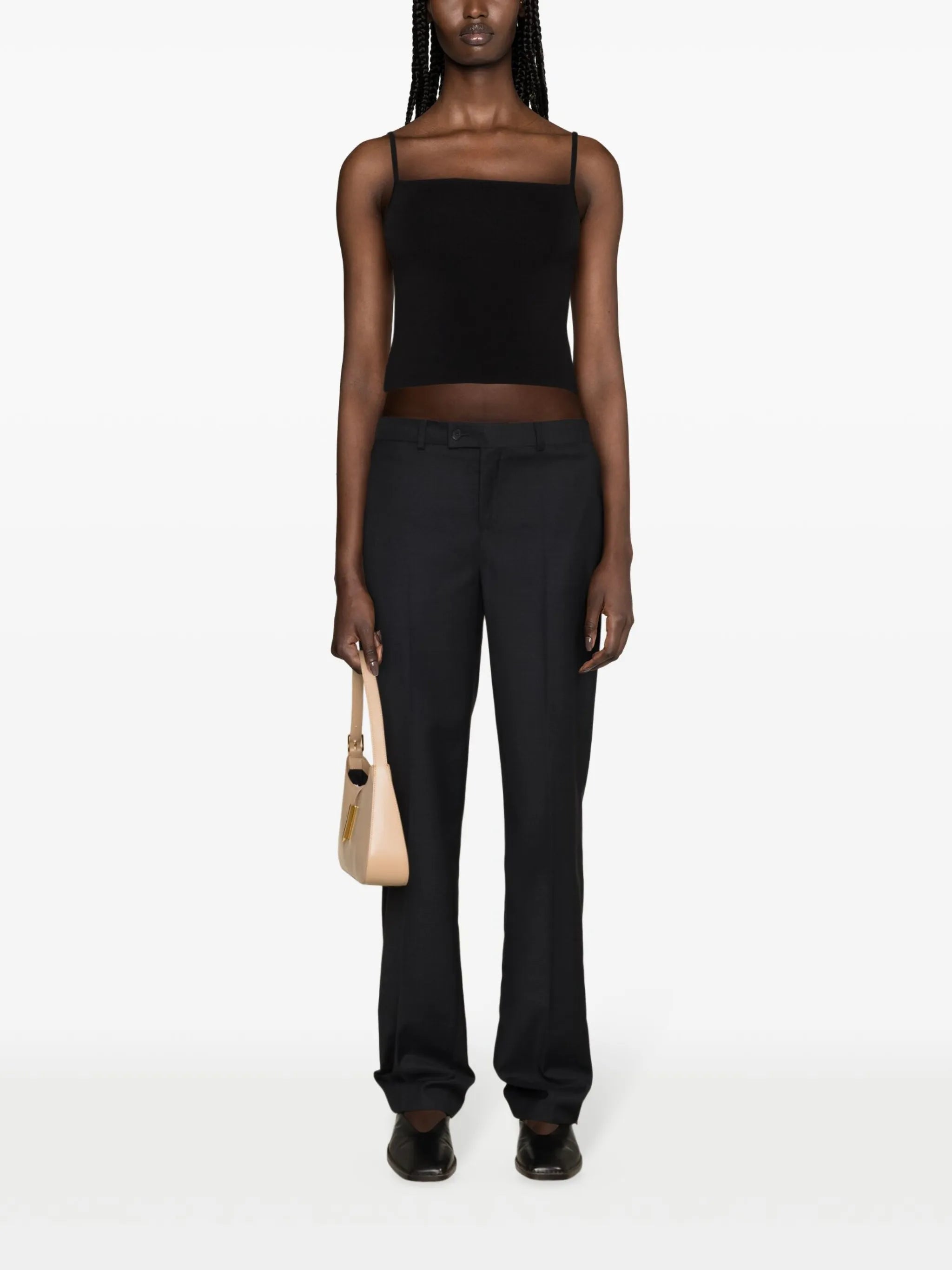 square-neck tank top