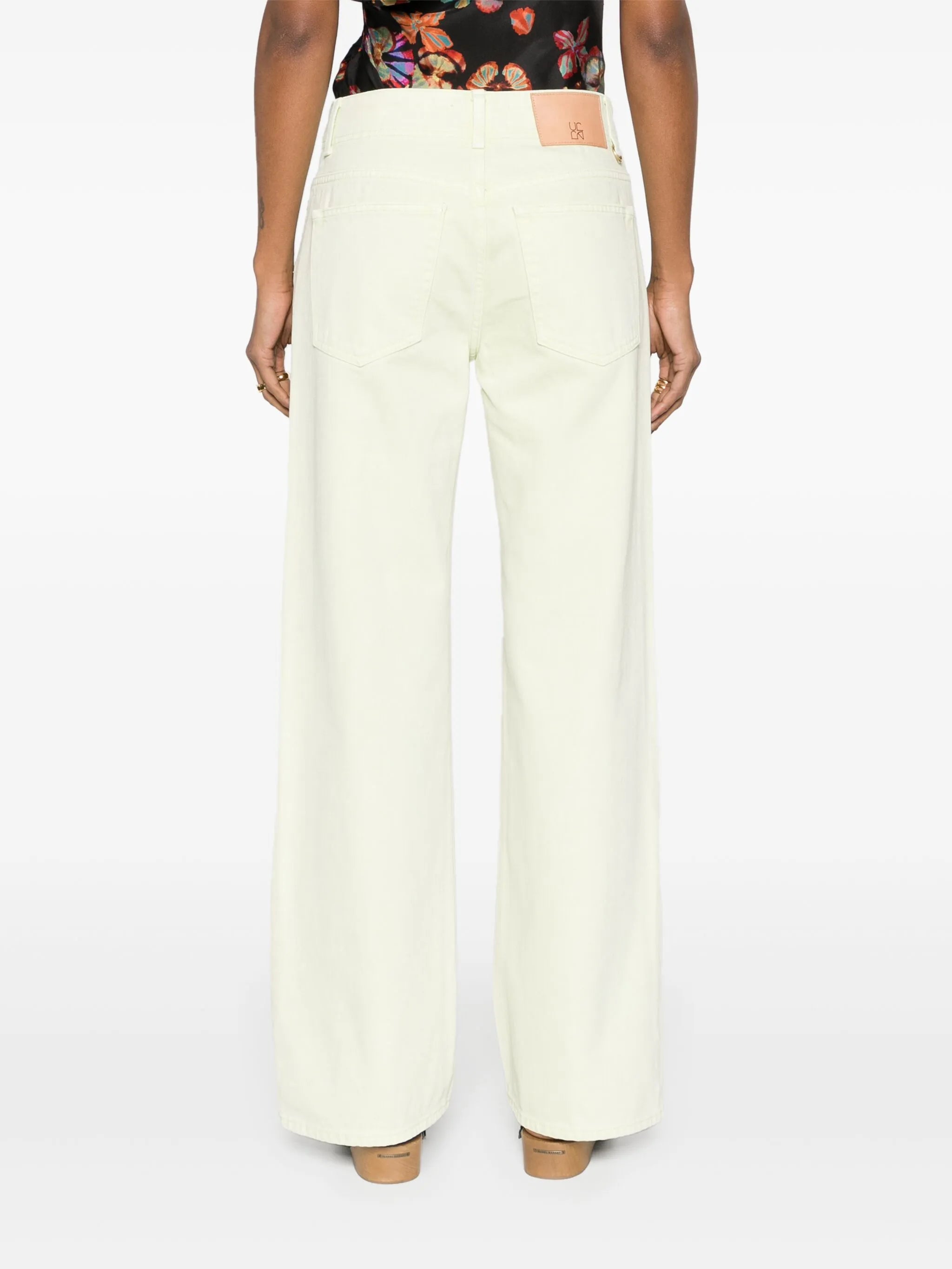 Elodie high-rise straight-leg jeans