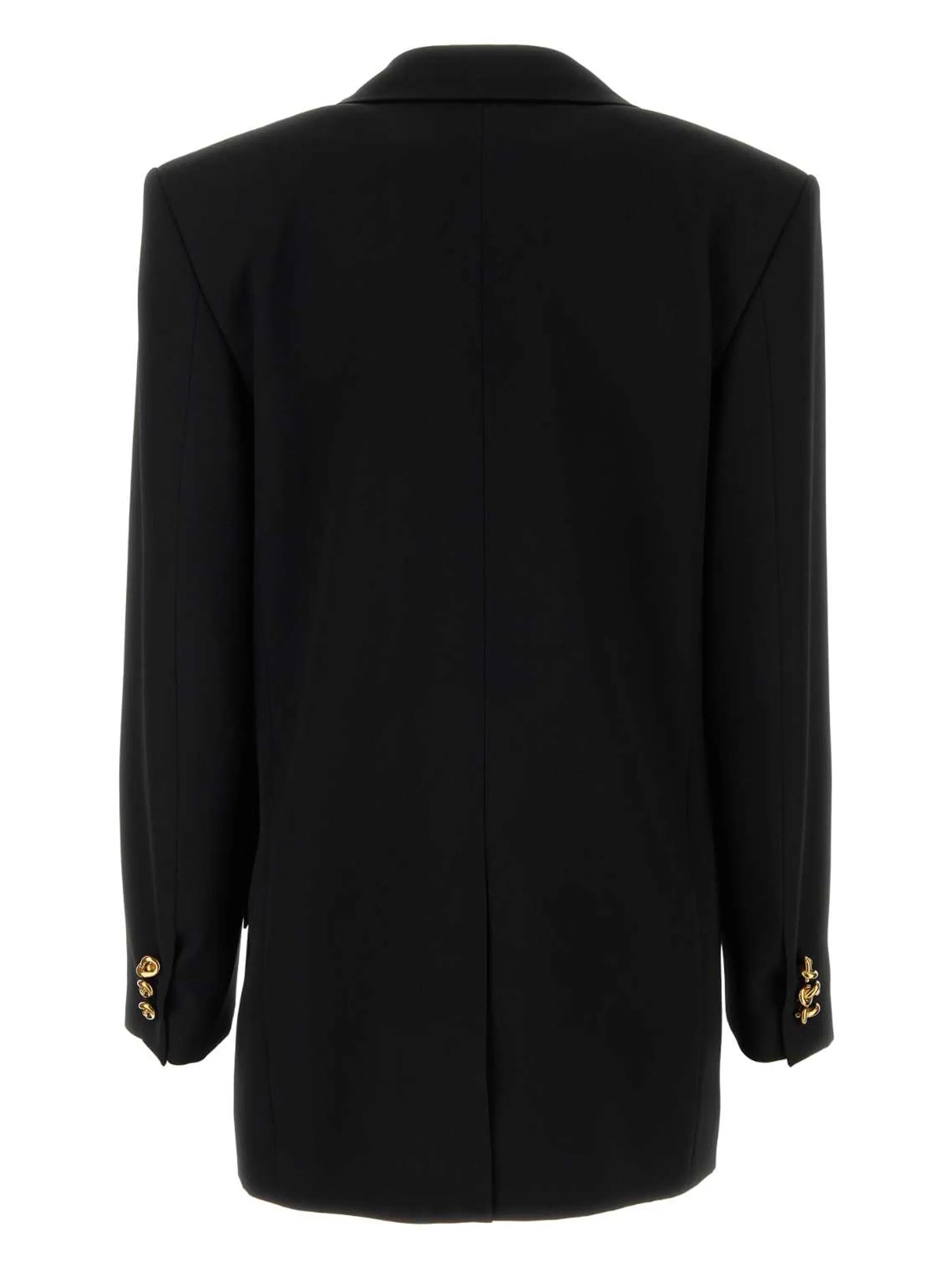 Sartorial double-breasted cotton blazer