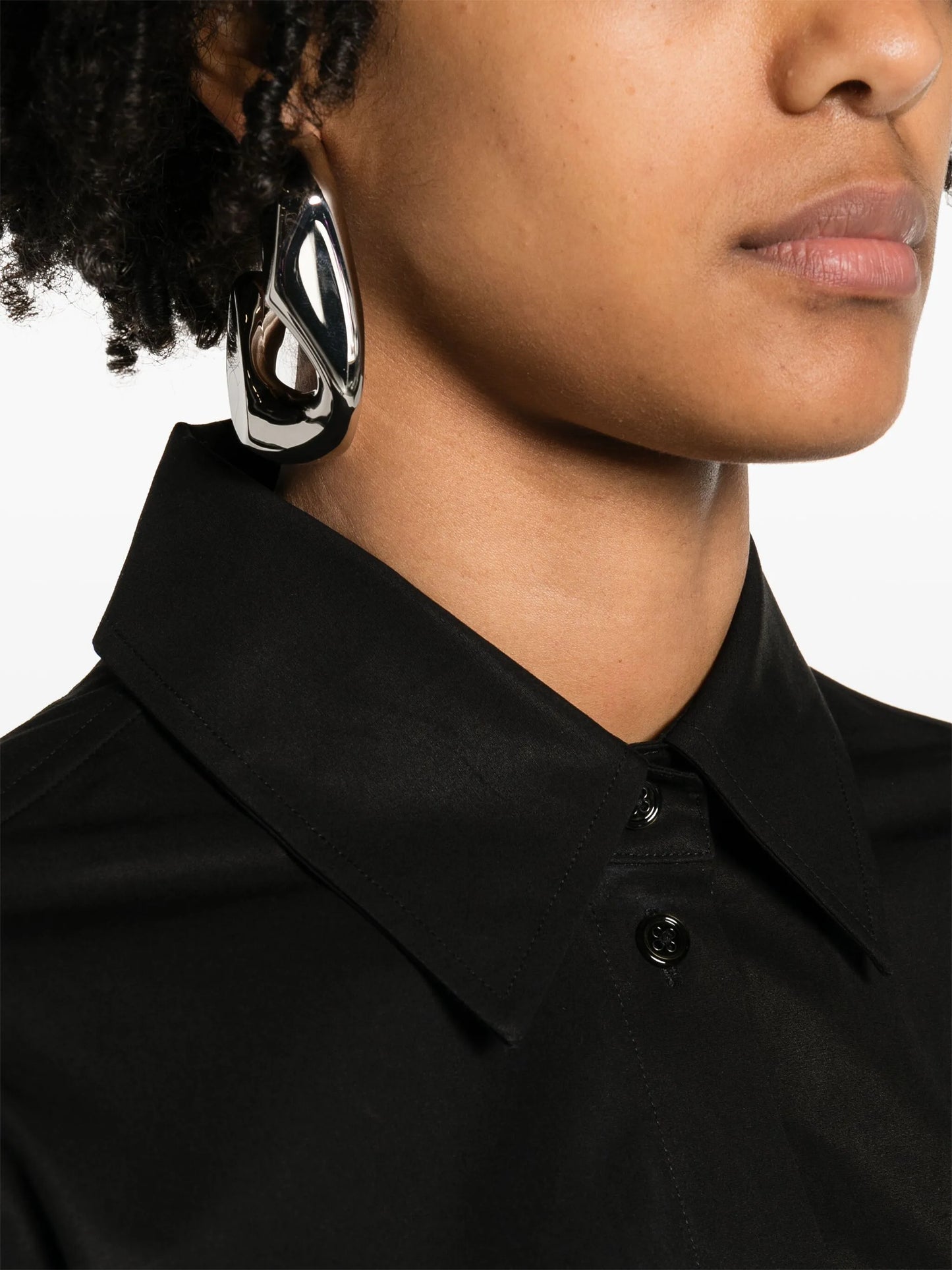 boned shirt minidress