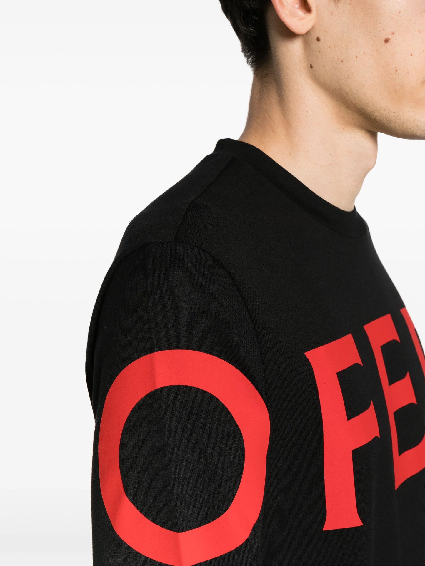 logo-print cotton T-shirt