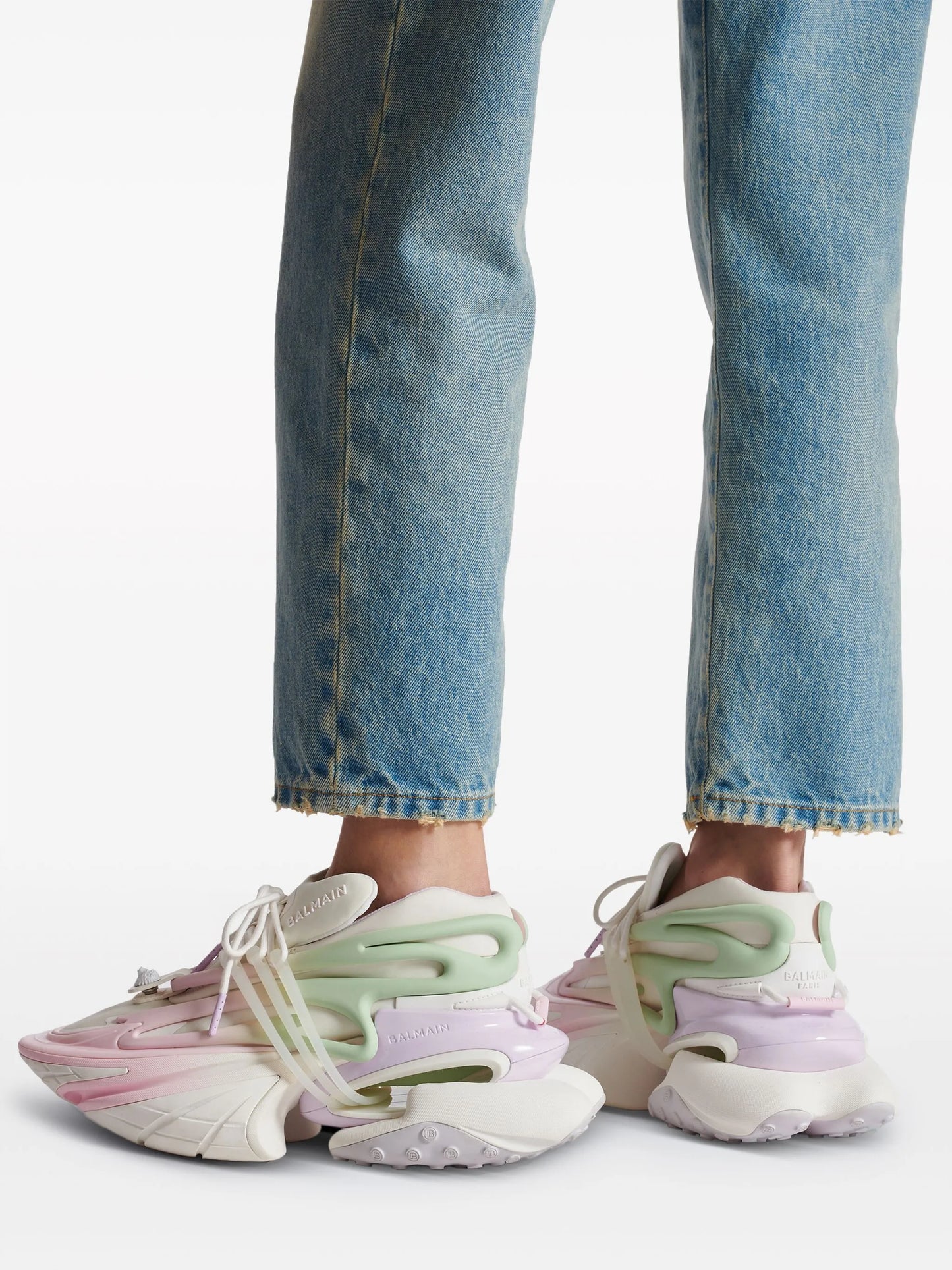 Unicorn panelled-design sneakers
