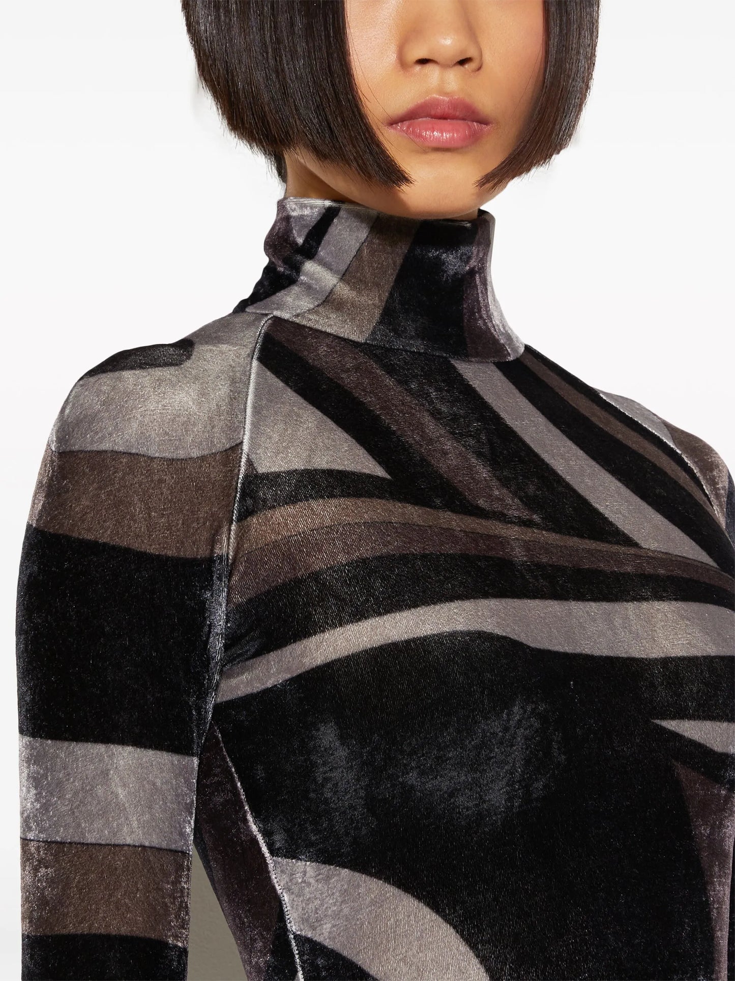 Iride-print top