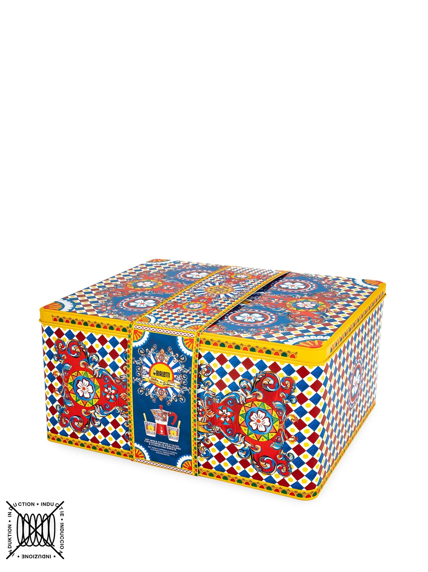 x Bialetti Carretto-print Moka Express set