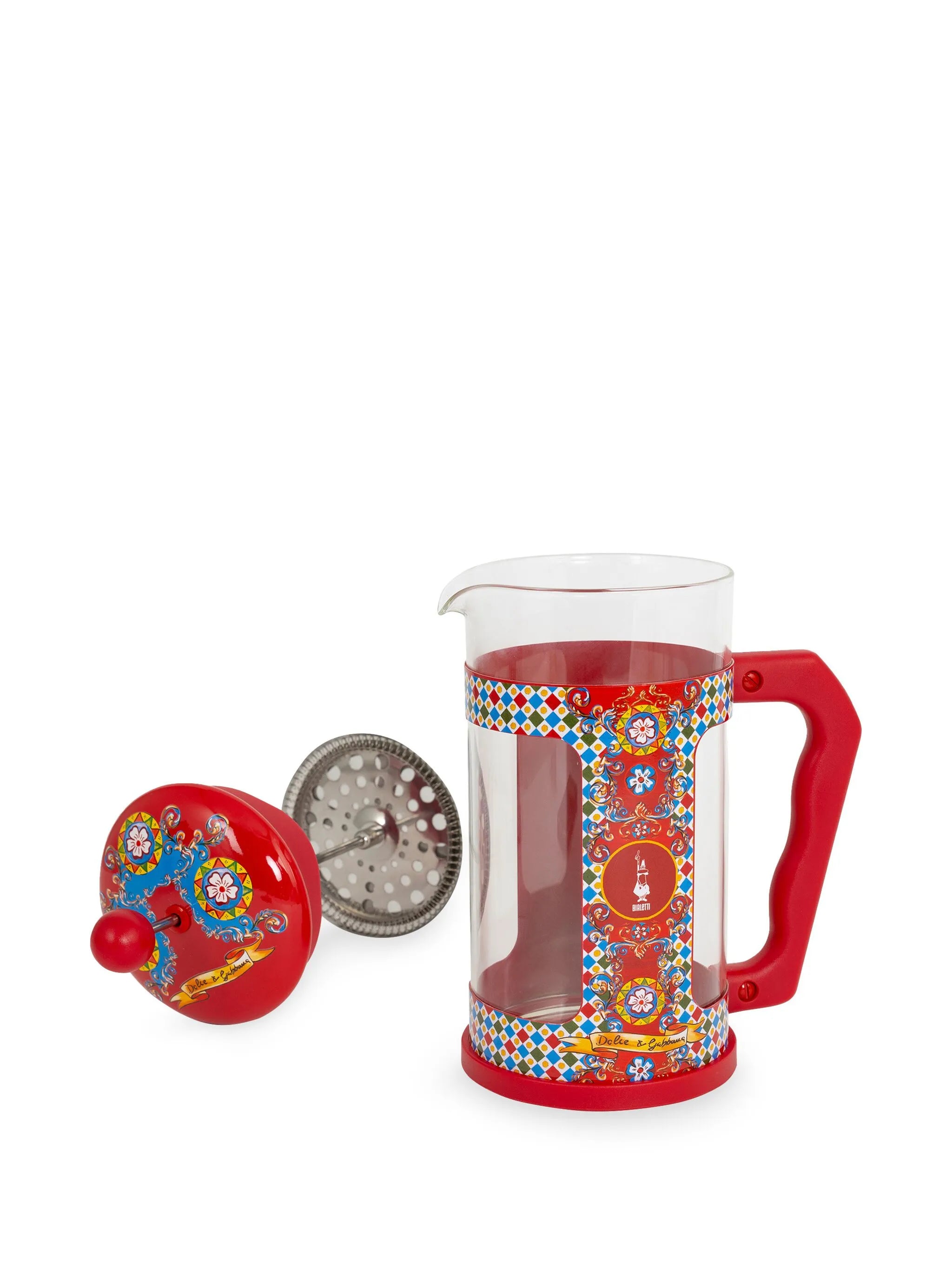 x Bialetti Carreto-print french coffee press