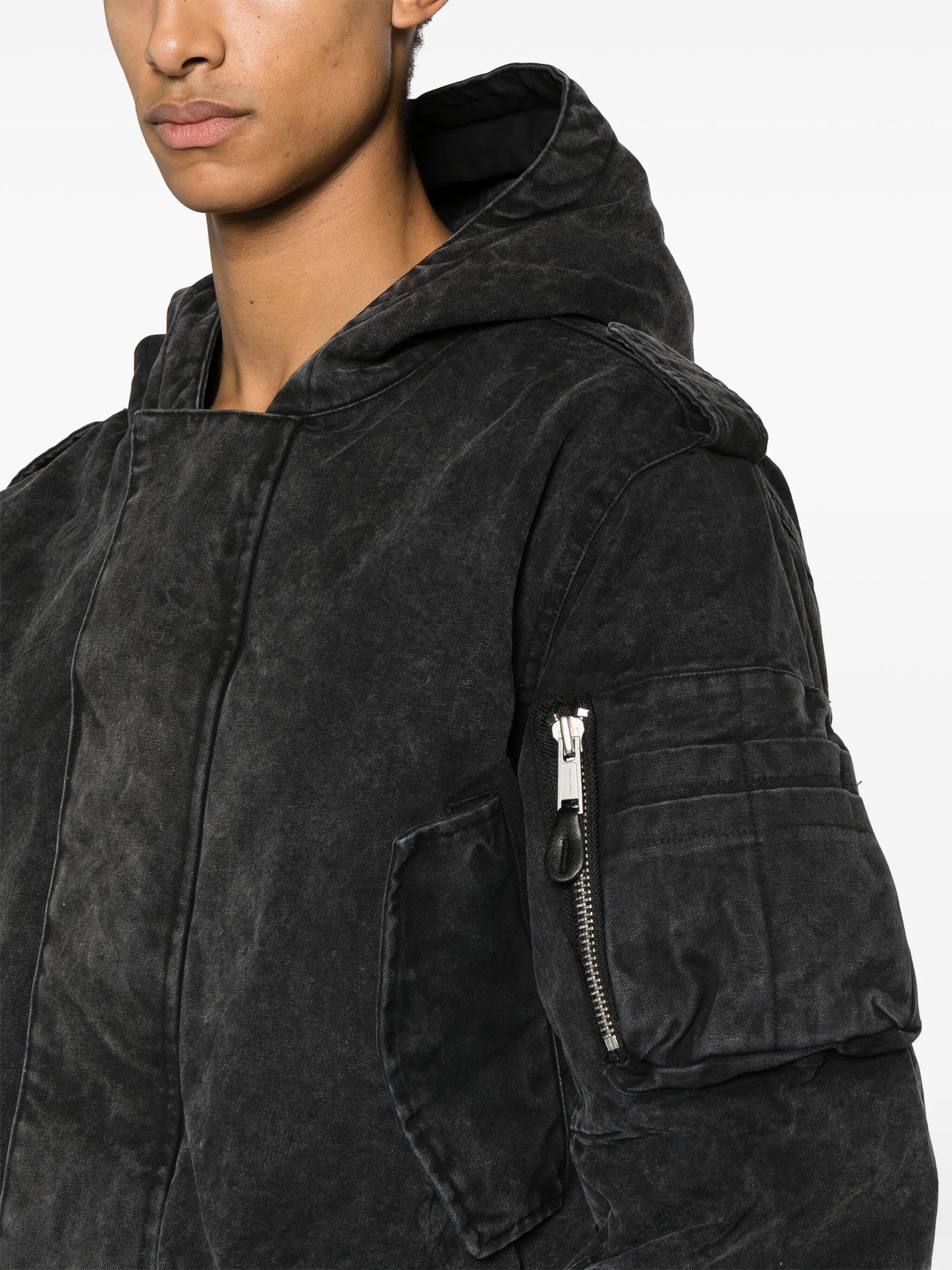W2 canvas bomber jacket