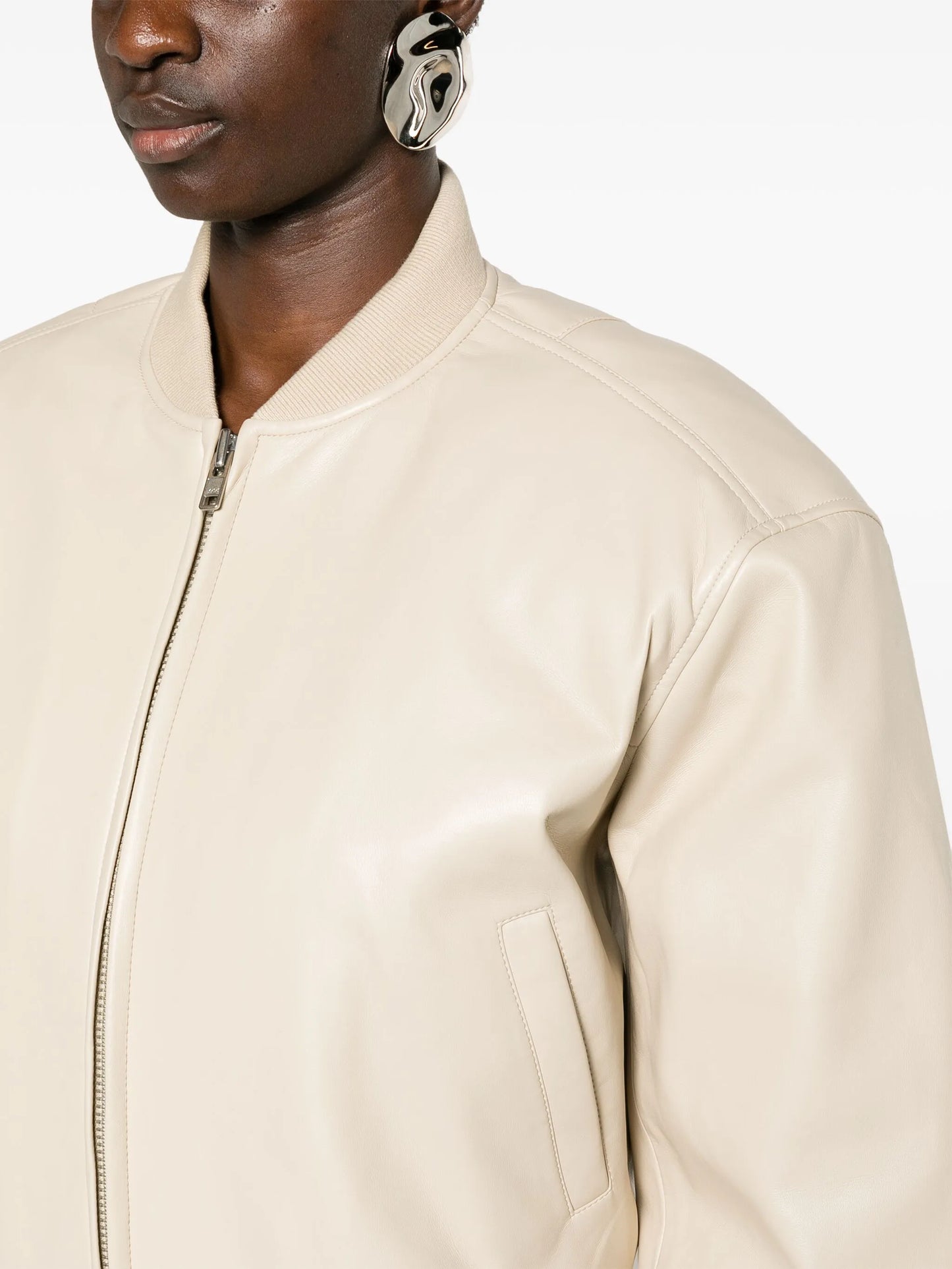 Micky cropped bomber jacket