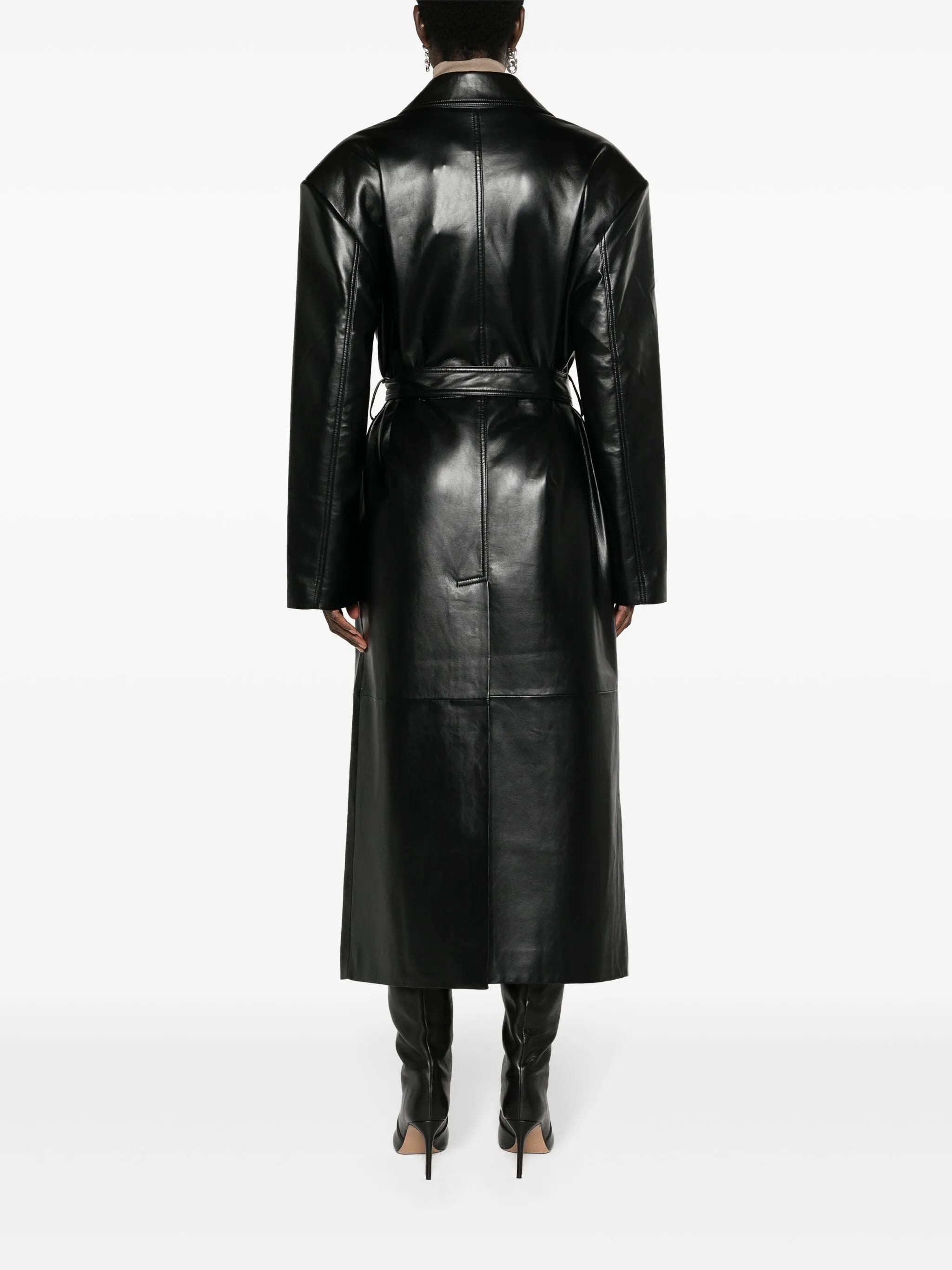 Tina double-breasted trench coat