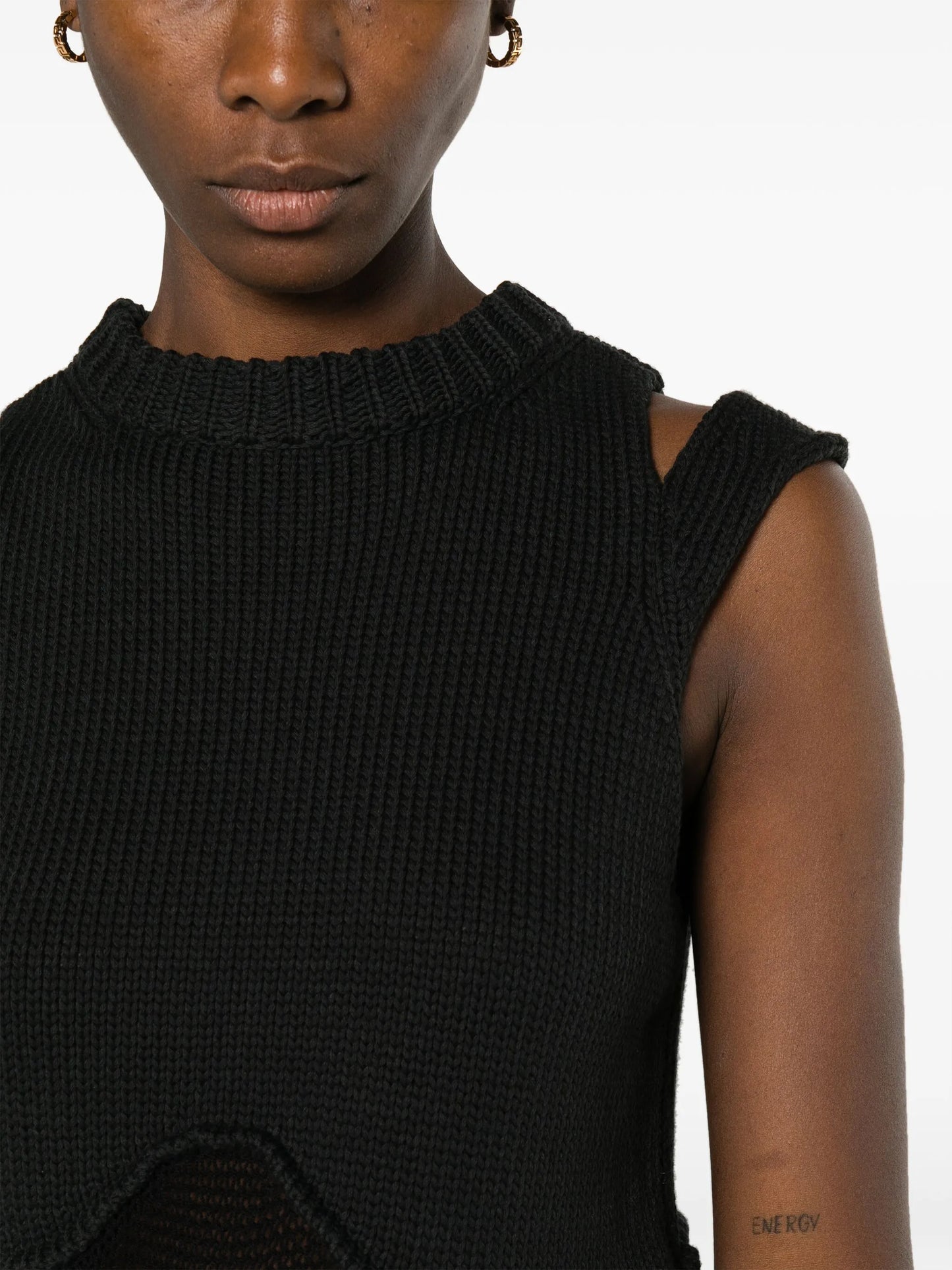 Steph cut-out crop top