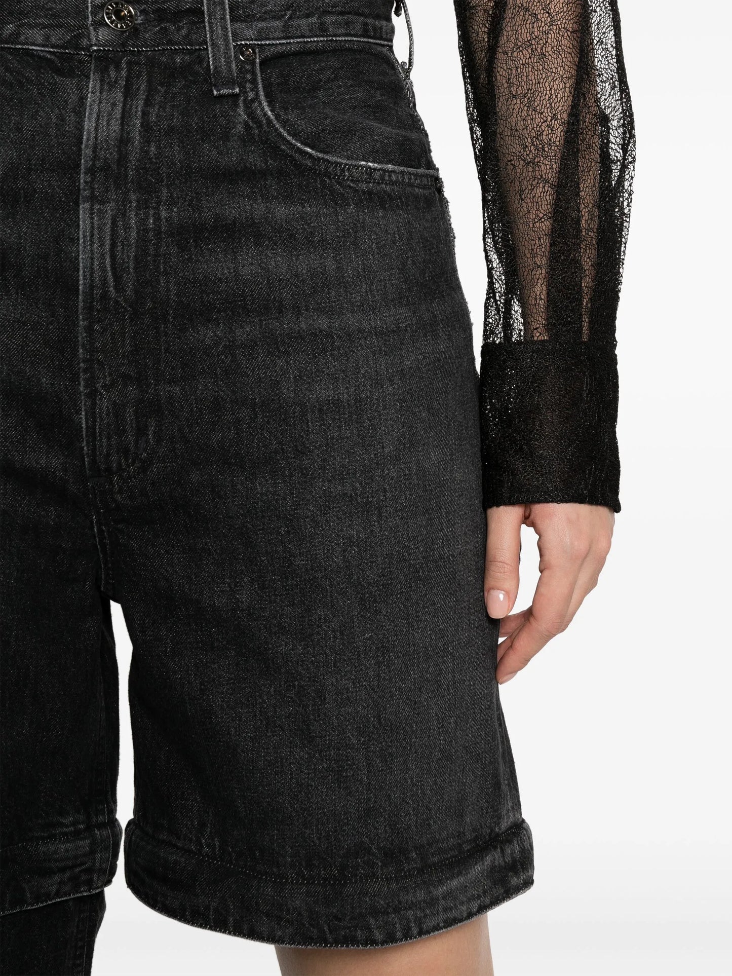 Risha convertible straight-leg jeans