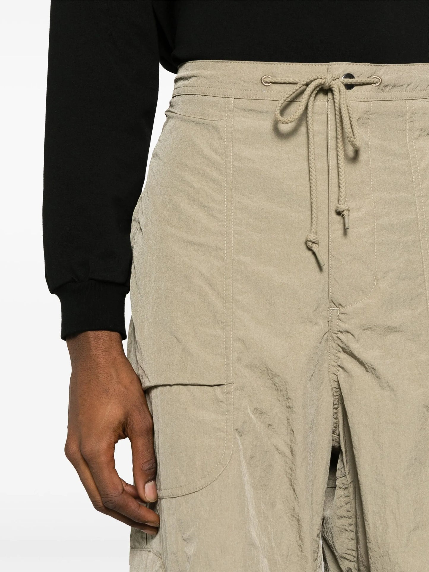 Freight wide-leg cargo trousers