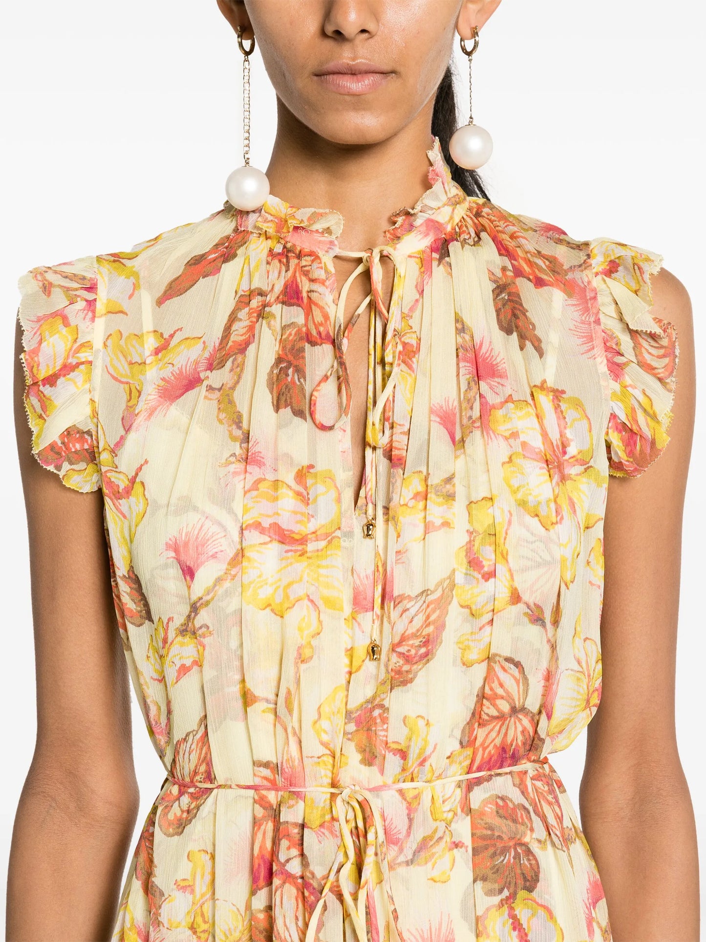 Matchmaker floral-print midi dress