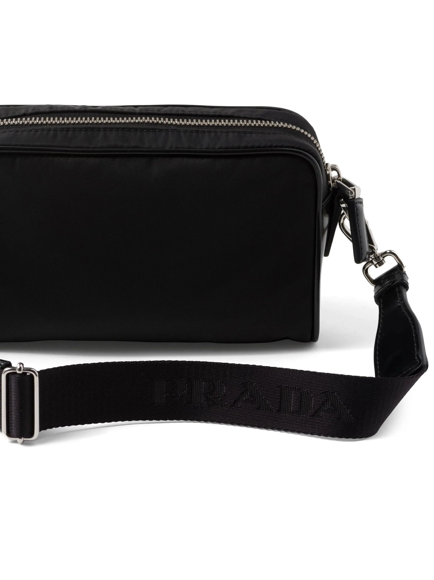 Bandolera triangle-logo messenger bag