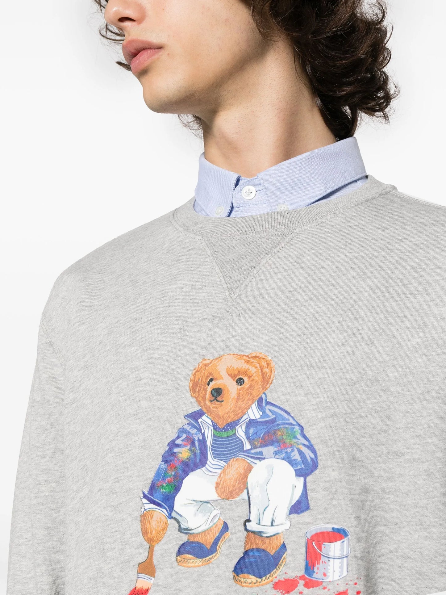 Polo Bear-print sweatshirt